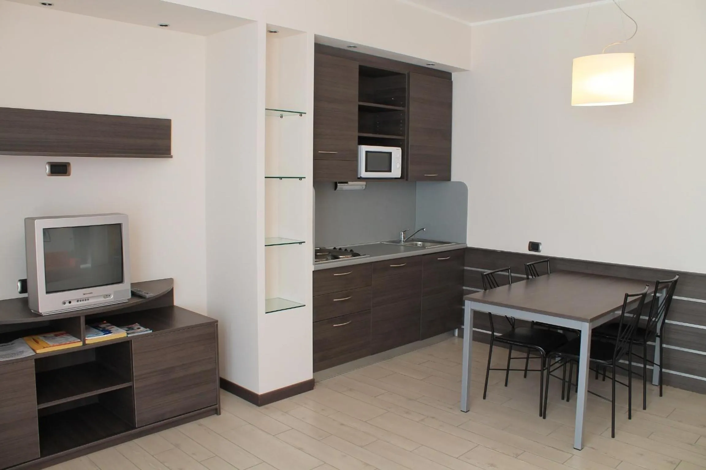Kitchen or kitchenette in Hotel Residence Aurora