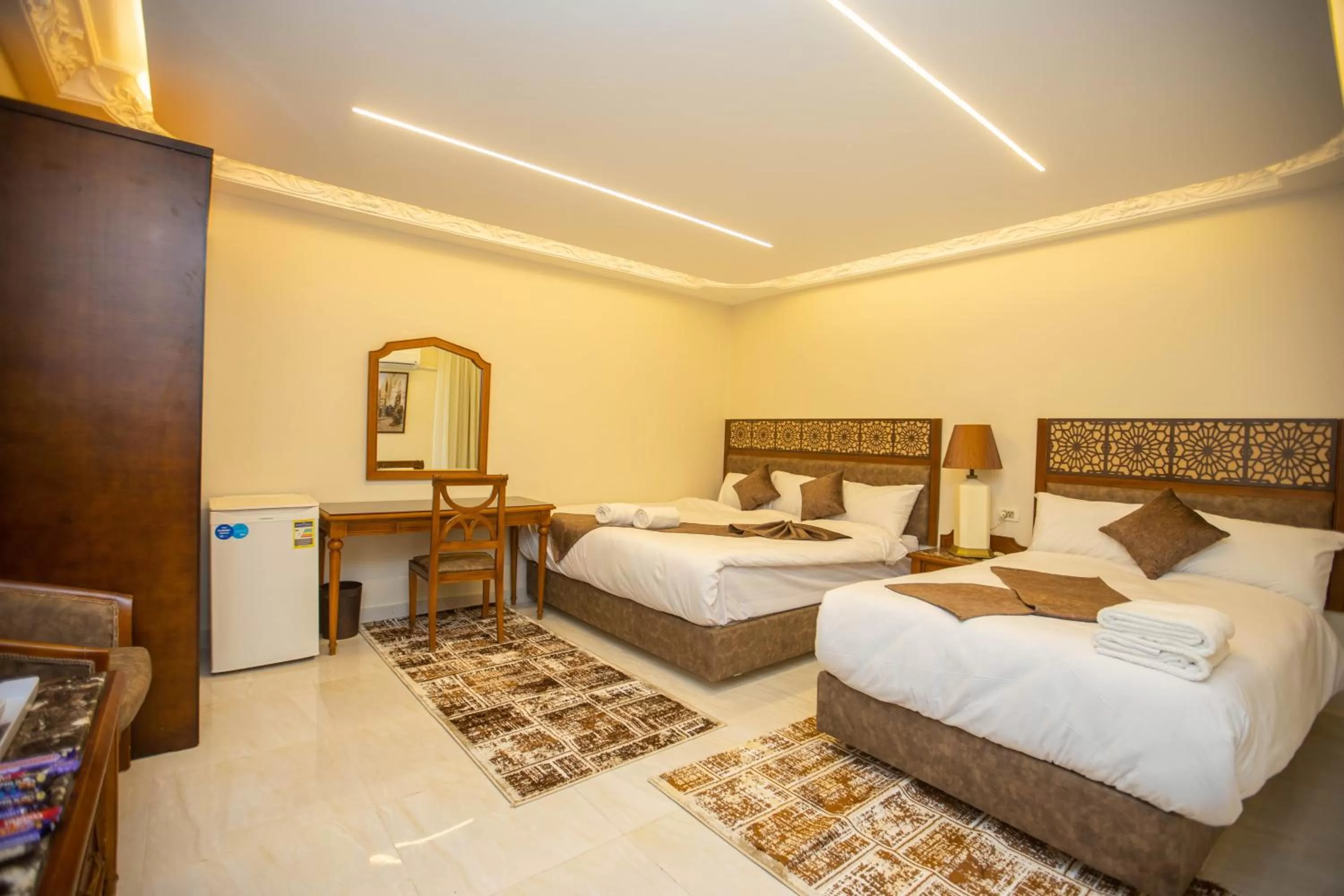 Bed in The Muse Pyramids