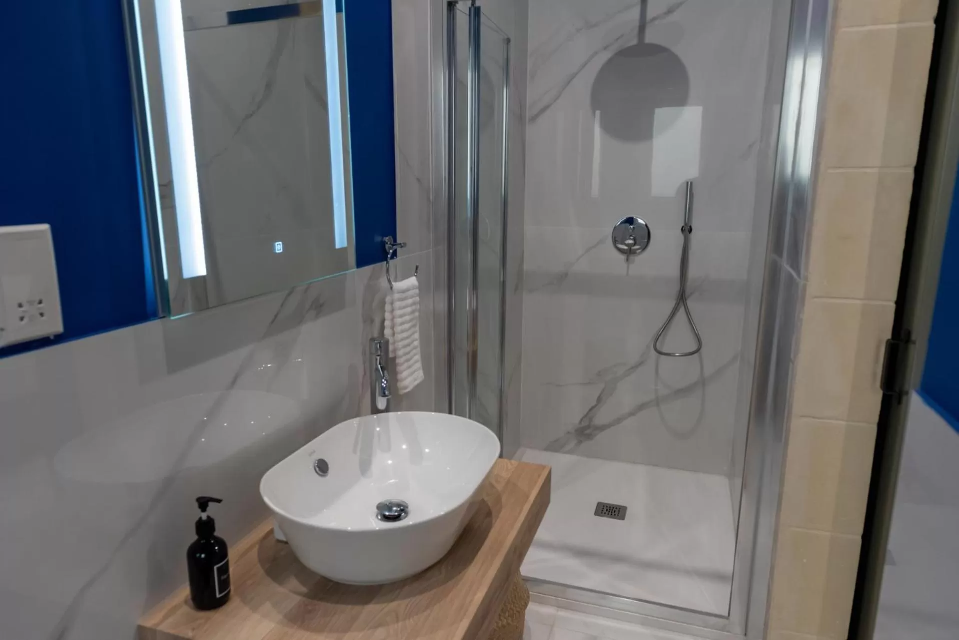 Shower, Bathroom in The Carob Tree