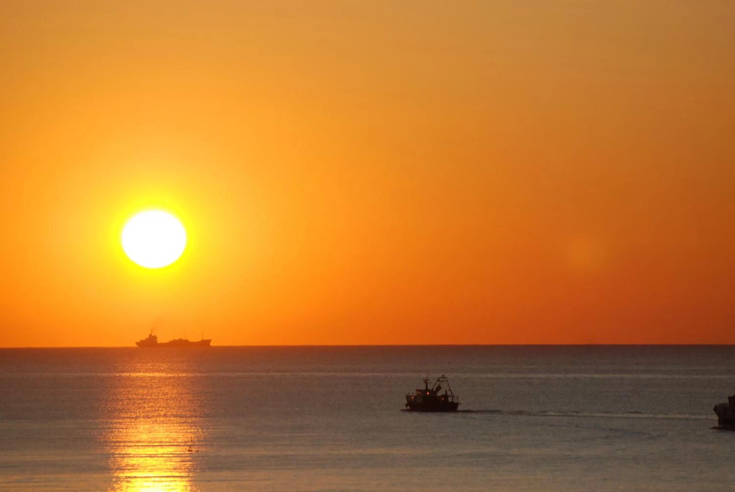 Sunrise in Hotel Miramare