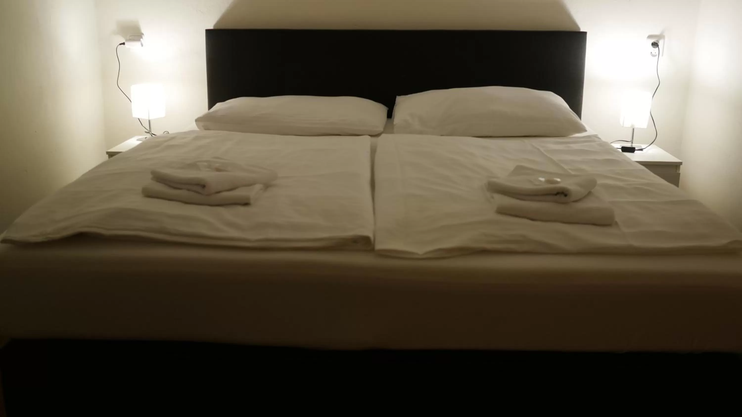 Bed in Hotel Bílý Koníček