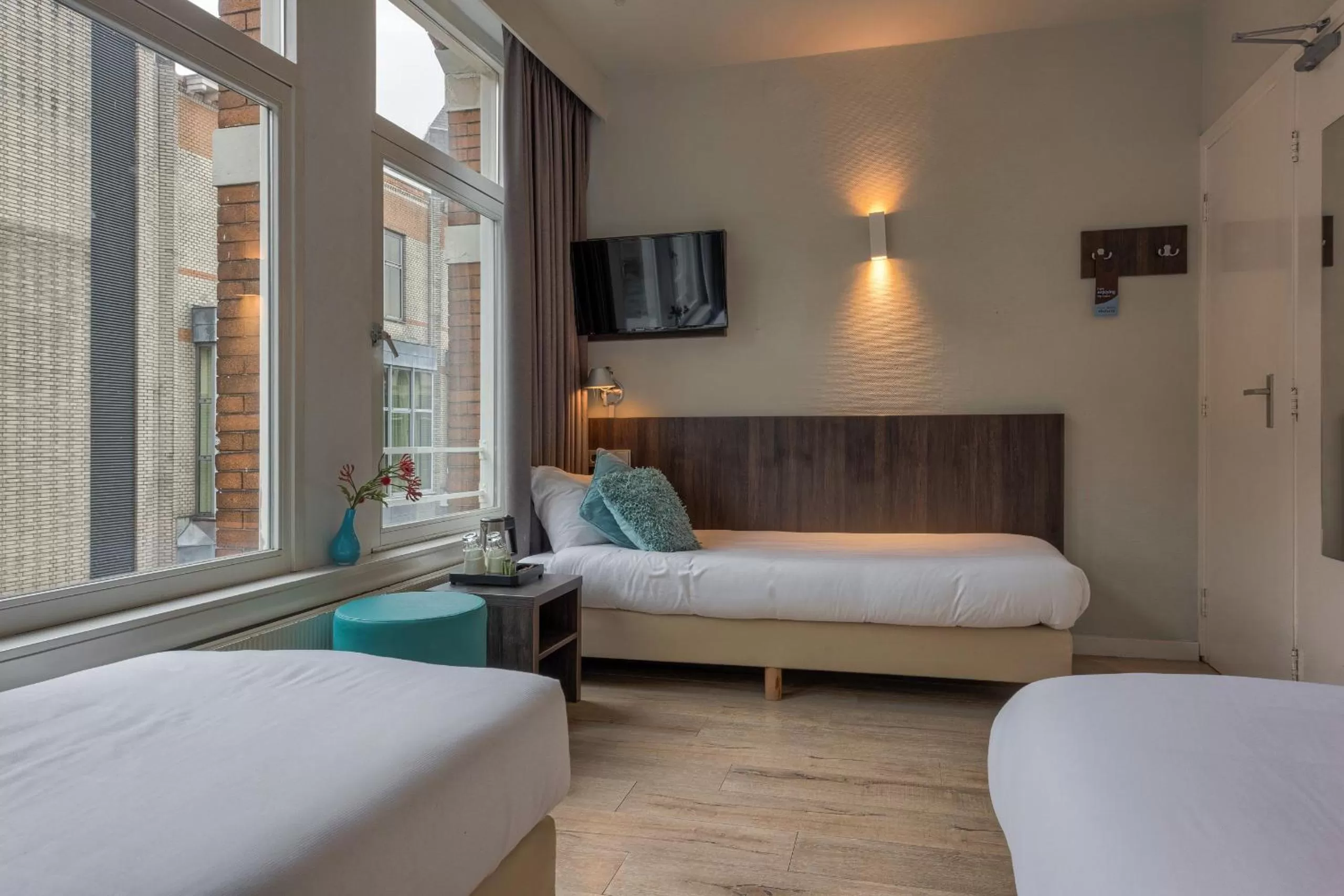 Bed in Hotel Damsquare