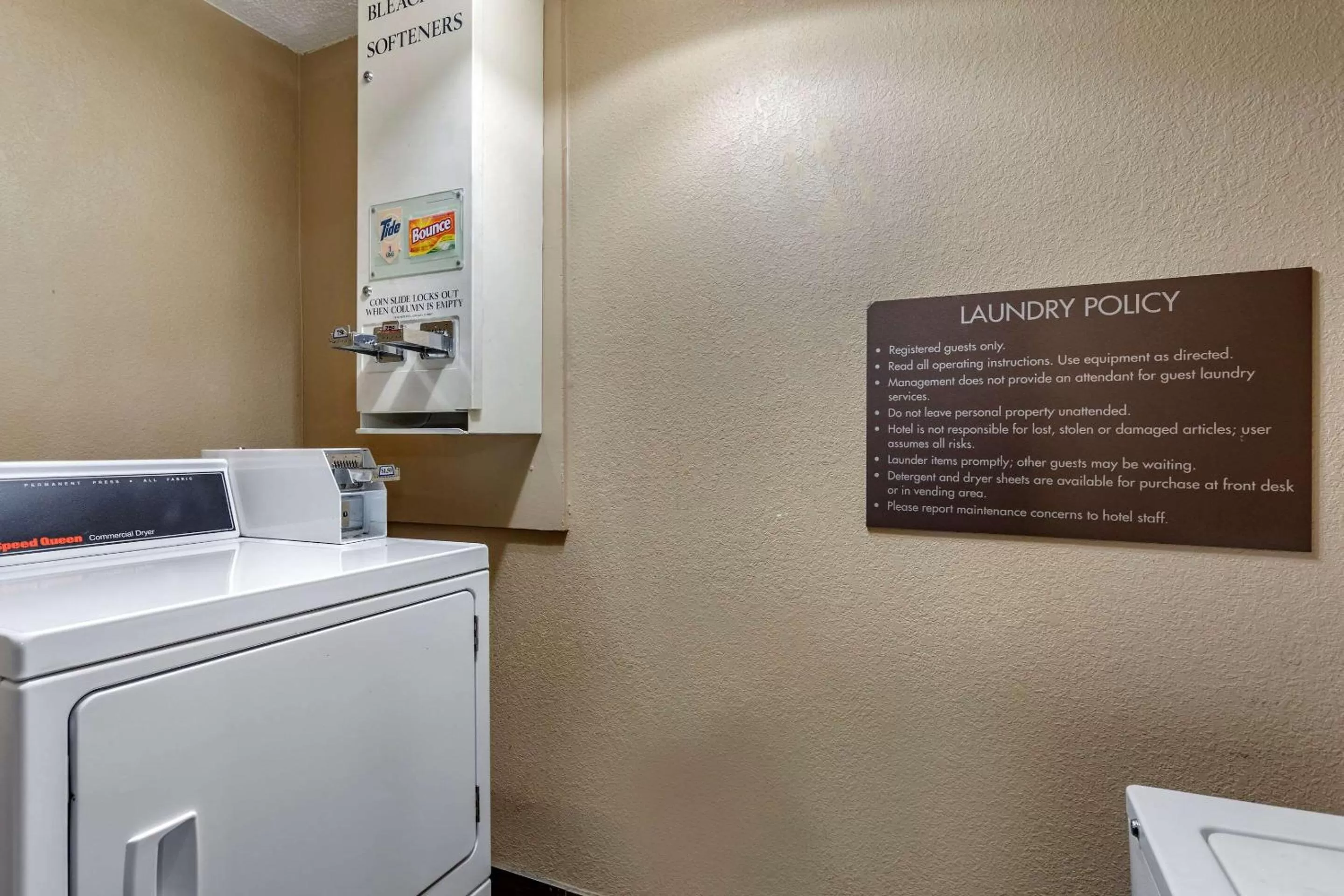 laundry in Comfort Inn Nashville West