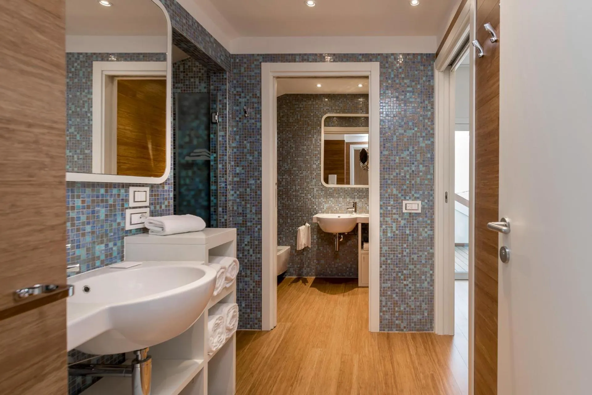 Bathroom in T-Suite Hotel