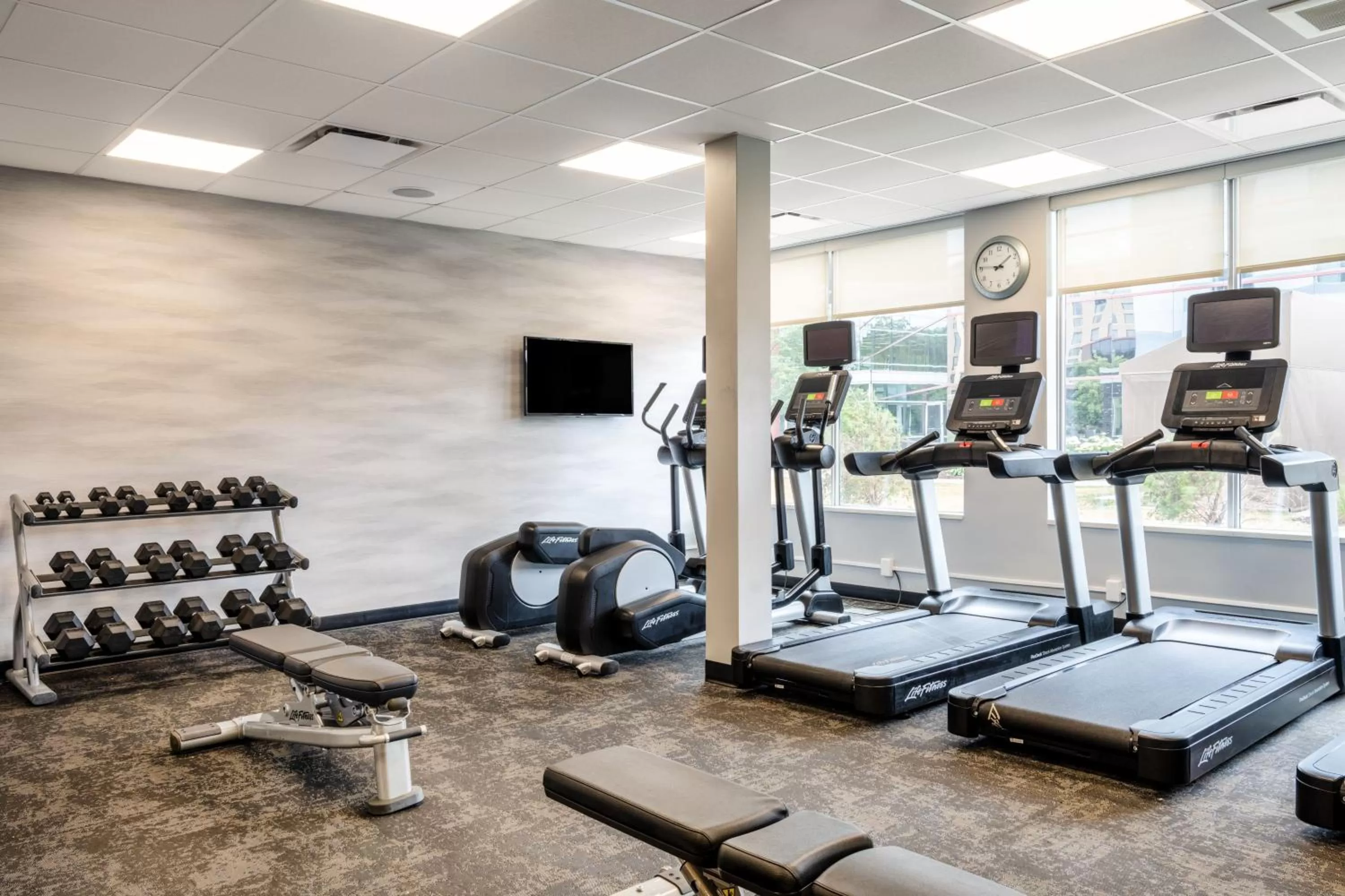 Fitness centre/facilities in Fairfield Inn & Suites Minneapolis North