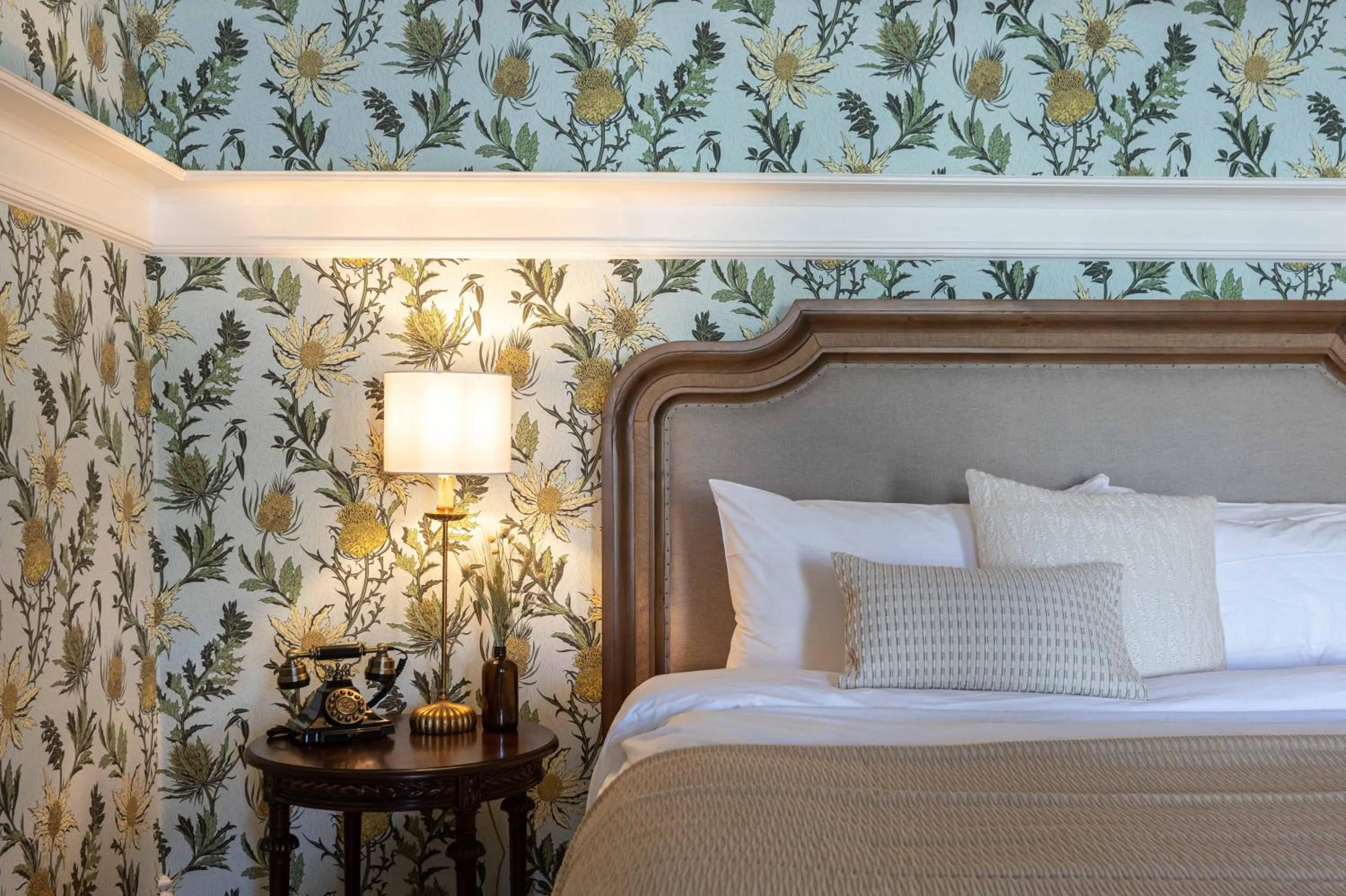 Bed in National Exchange Hotel