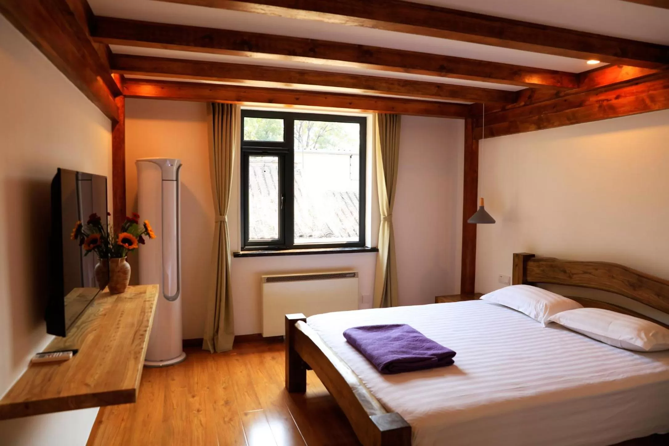 Bed in Beijing Downtown Travelotel