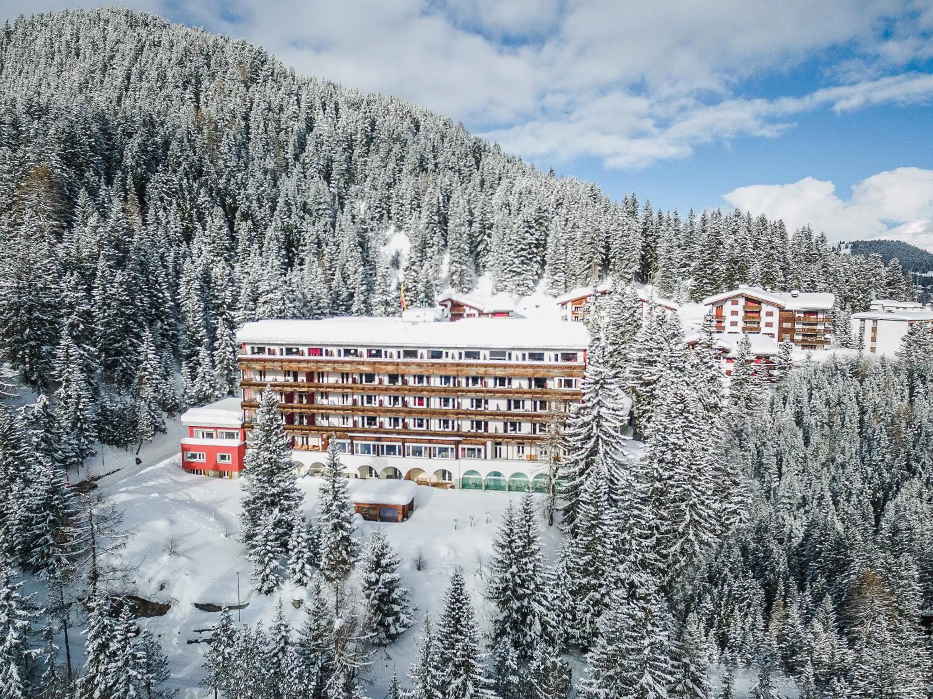 Property building in Blatter's Arosa Hotel & Bella Vista SPA