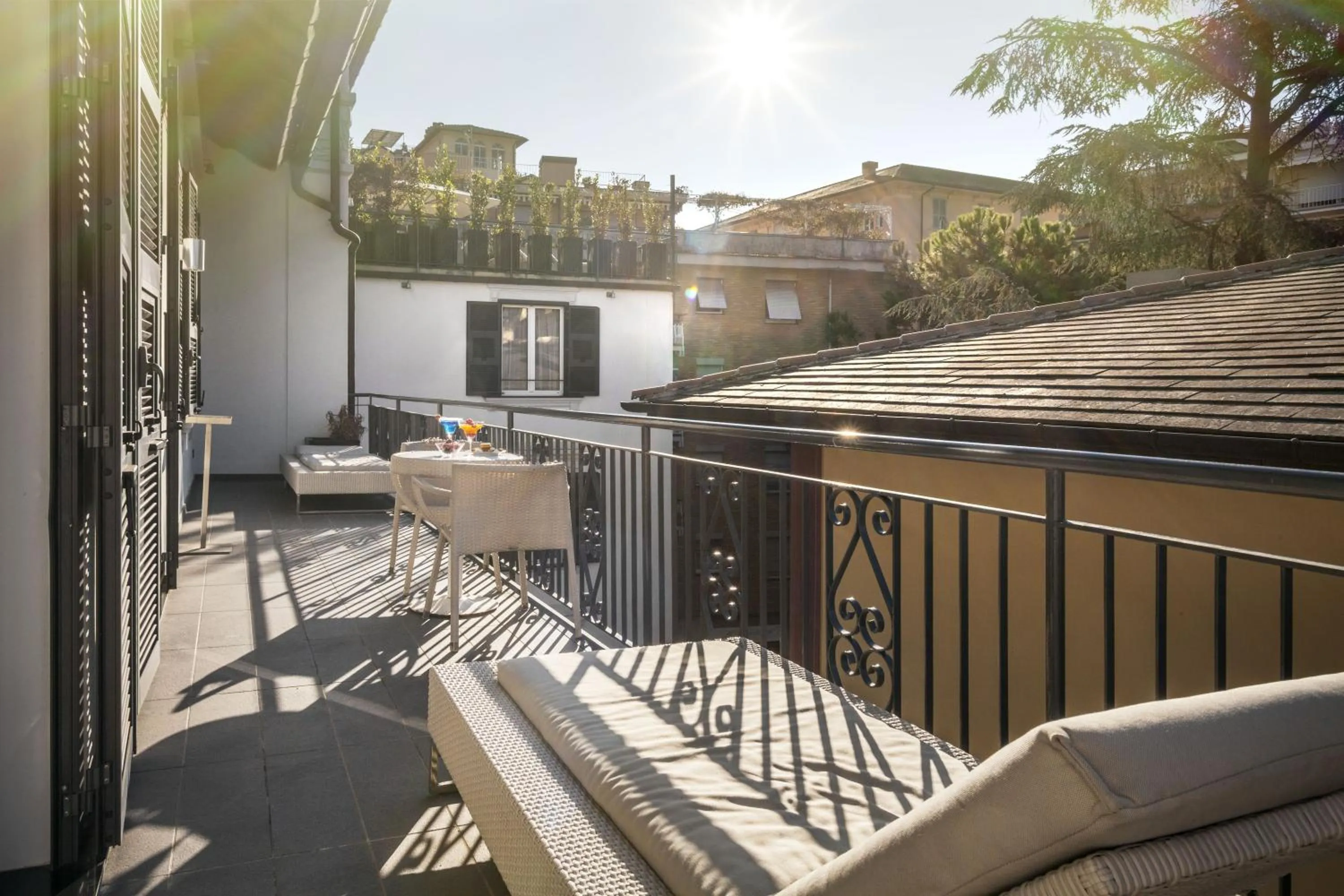 Balcony/Terrace in LHP Hotel Santa Margherita Palace & SPA