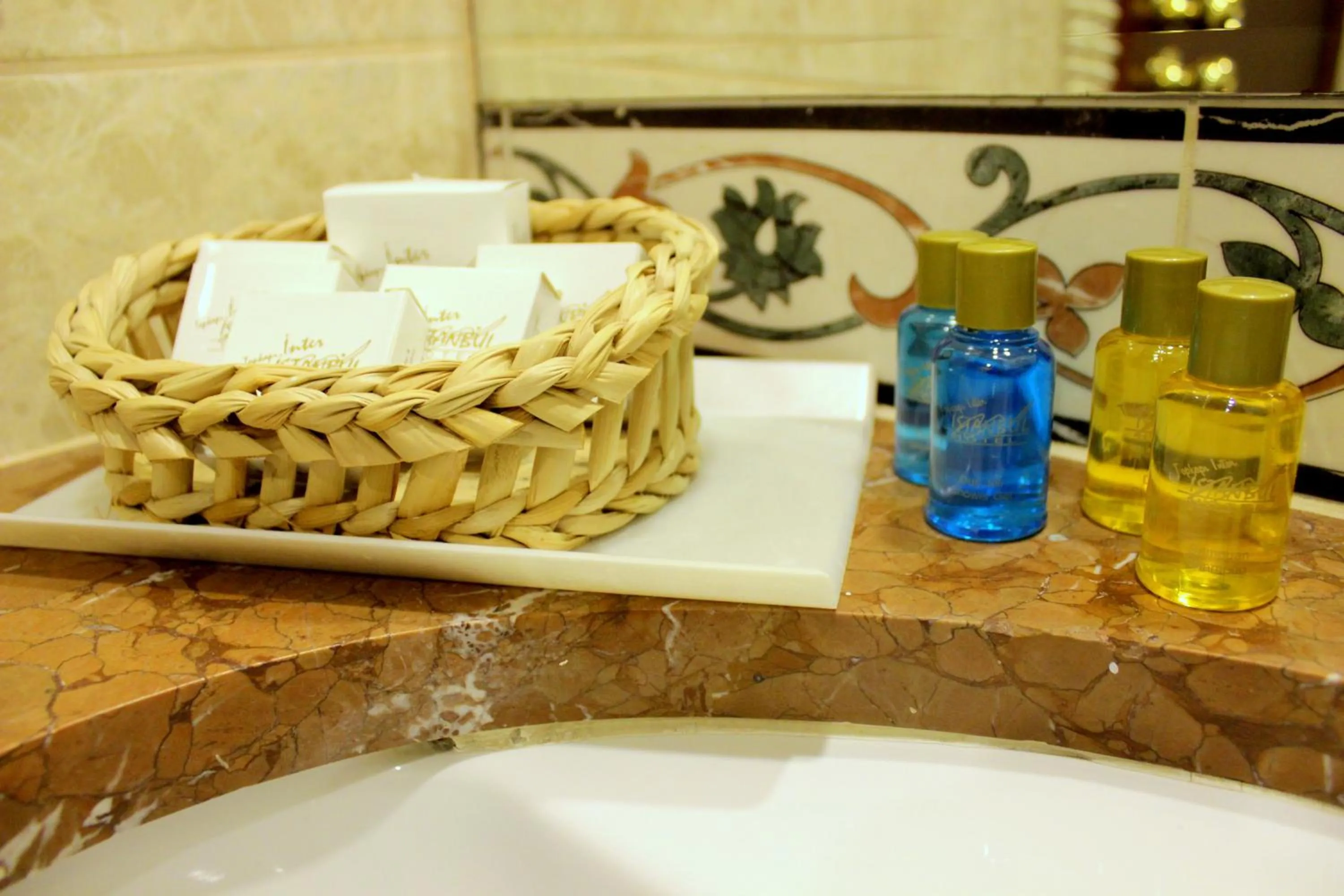 Bathroom in Topkapi Inter Istanbul Hotel