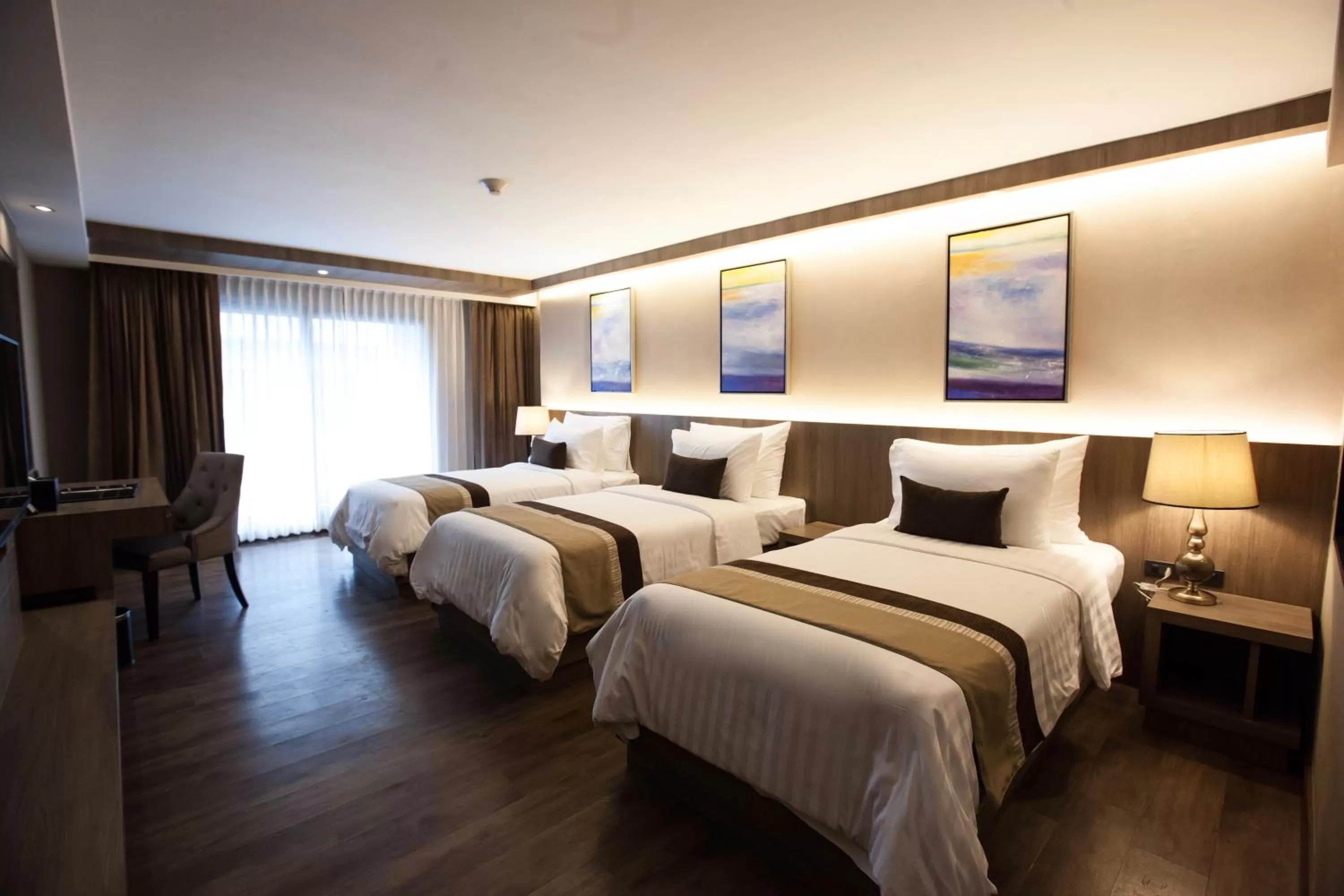 Bedroom, Bed in Arte Hotel - SHA Extra Plus