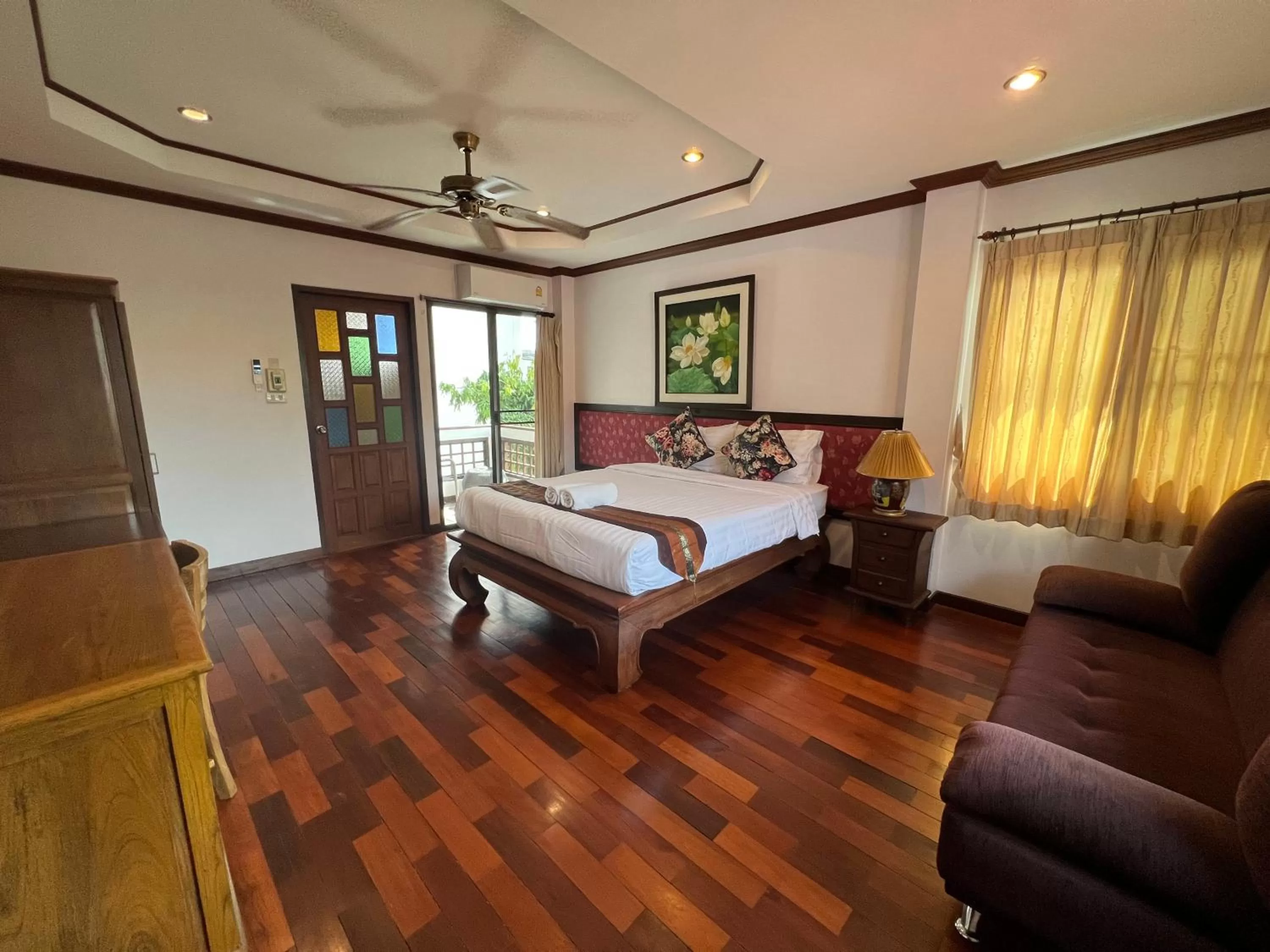 Bedroom, Bed in Pha Thai House