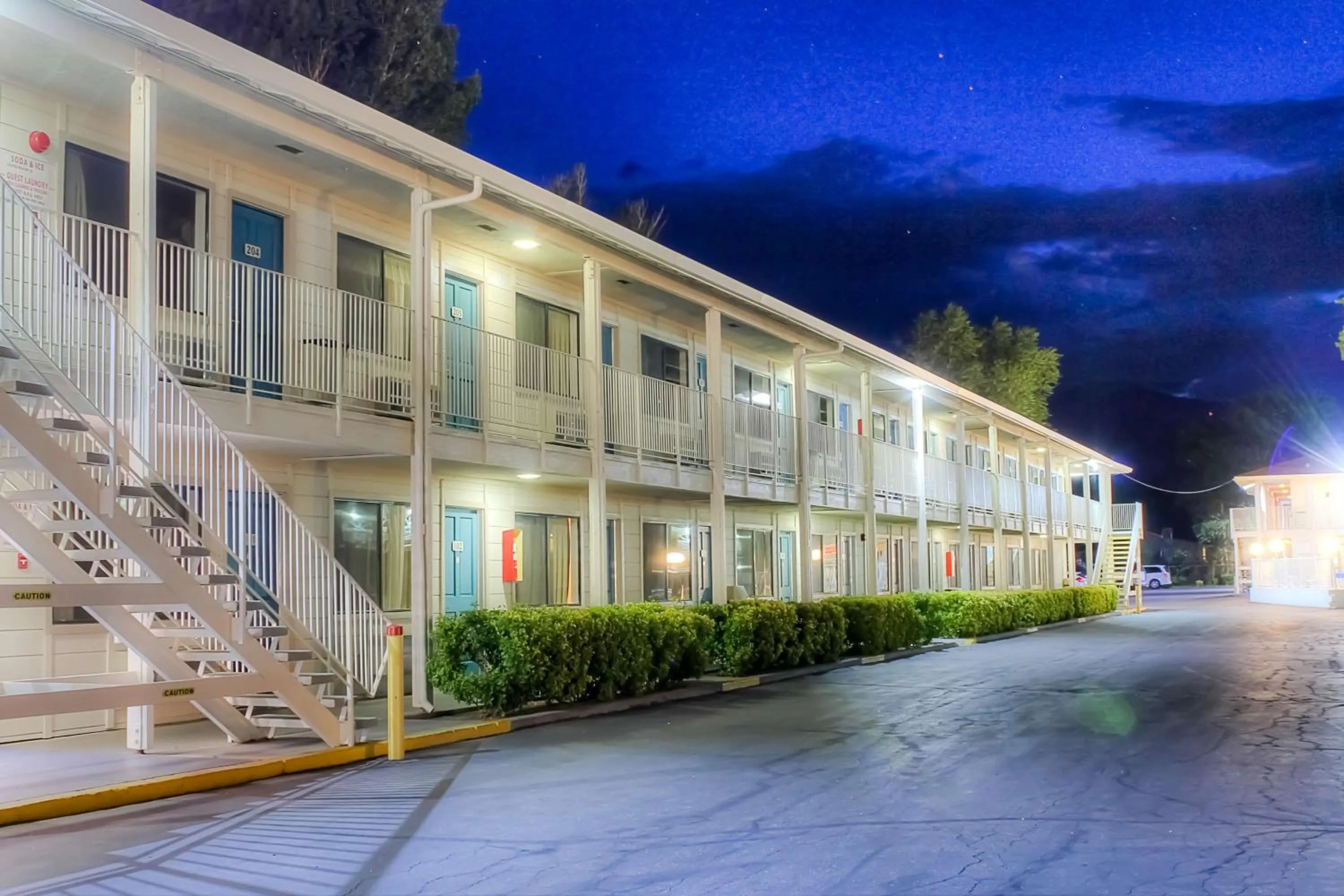 Property building in Motel 6-Bishop, CA