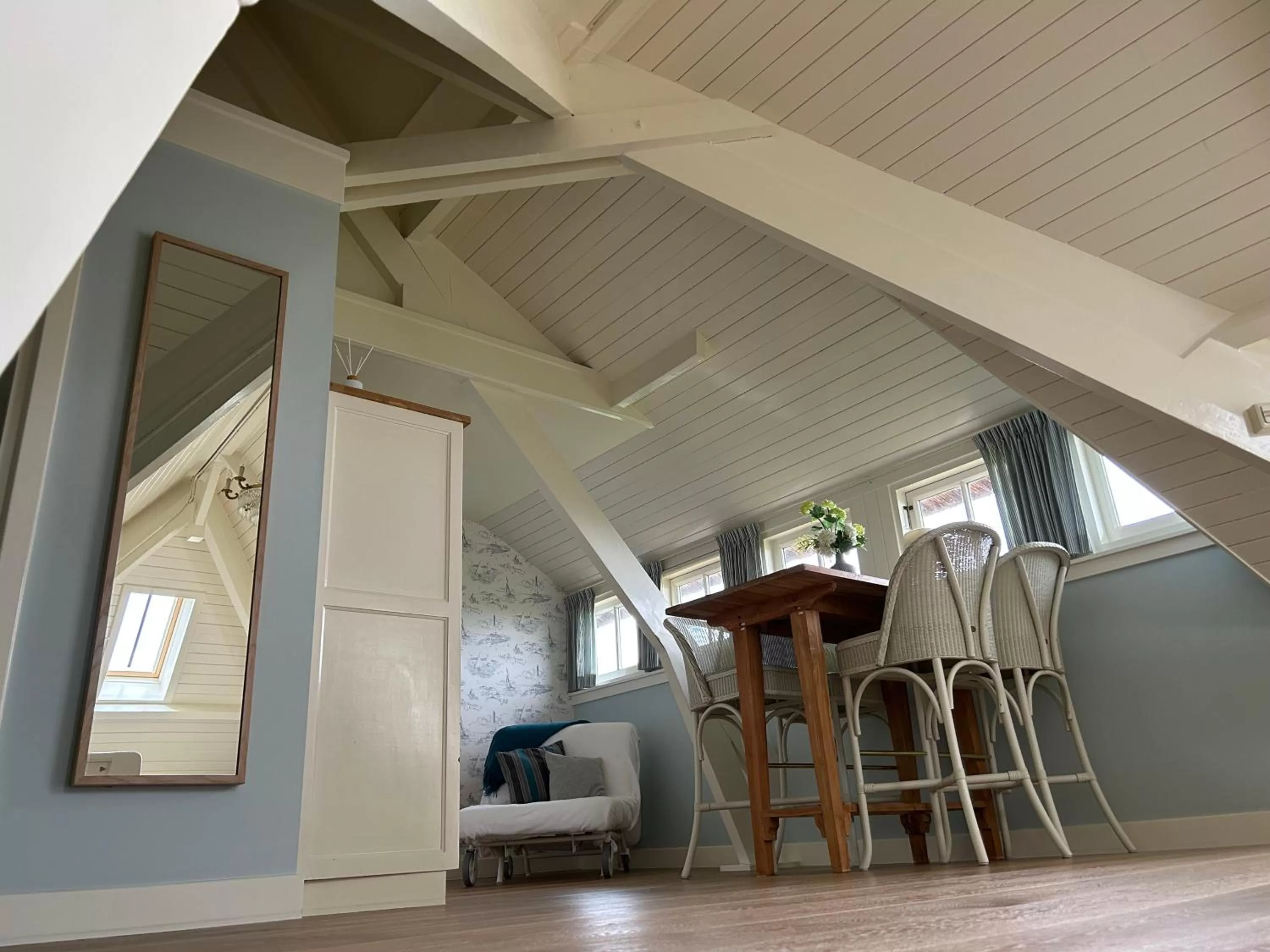 Seating area in B&B Villa Nieuwland