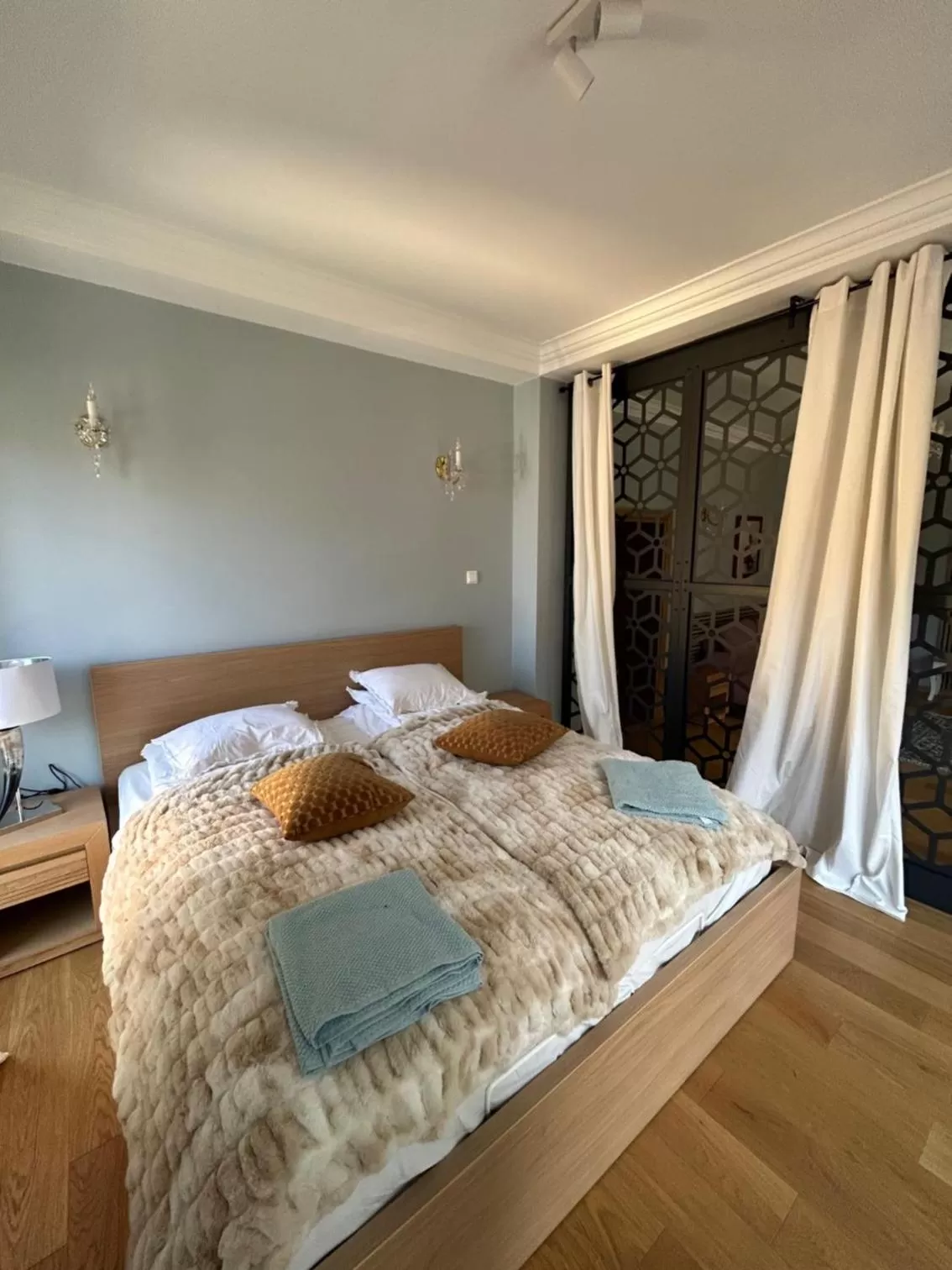 Bed in Leśna Residence & SPA
