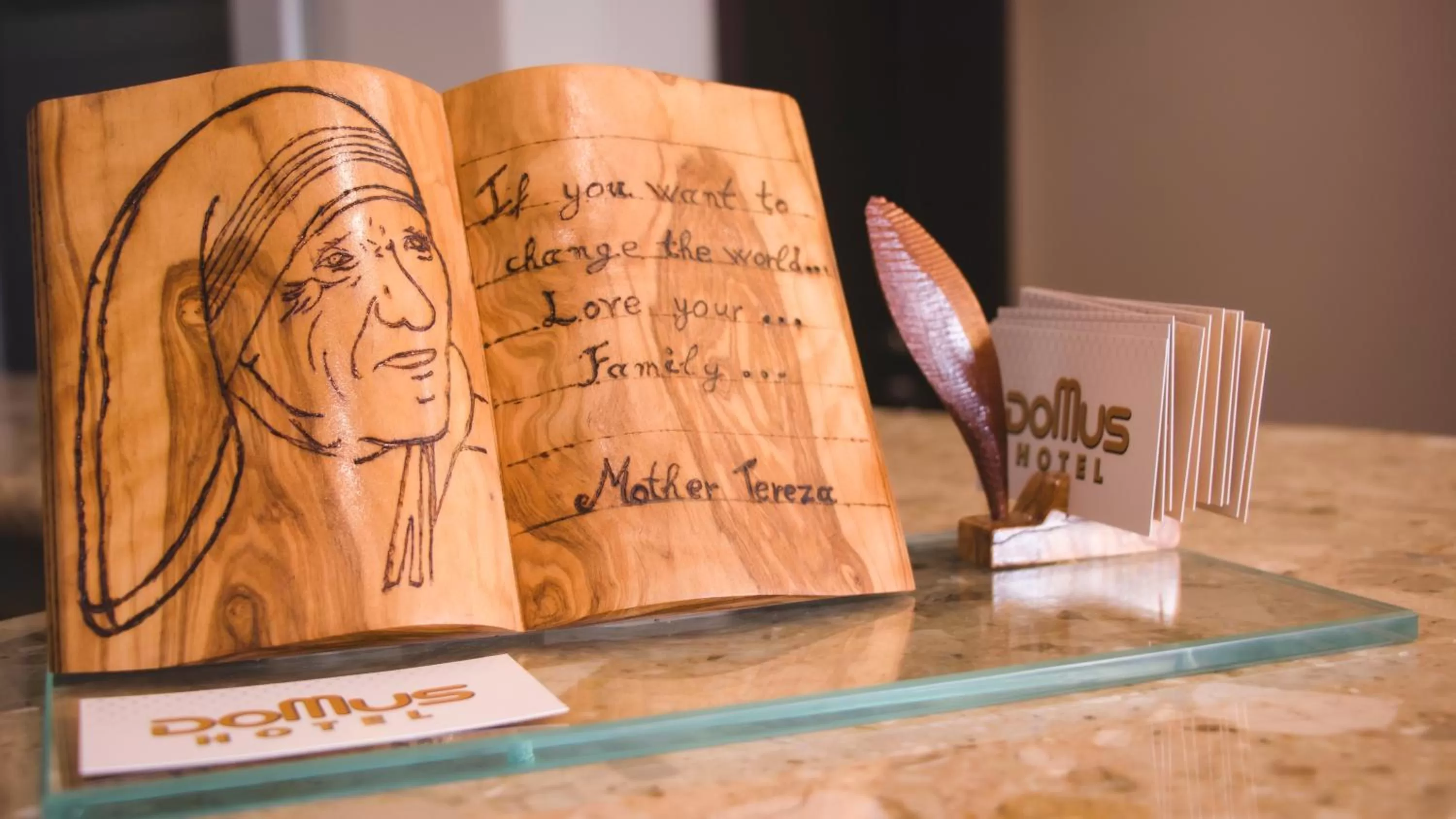 Lobby or reception in Hotel Domus