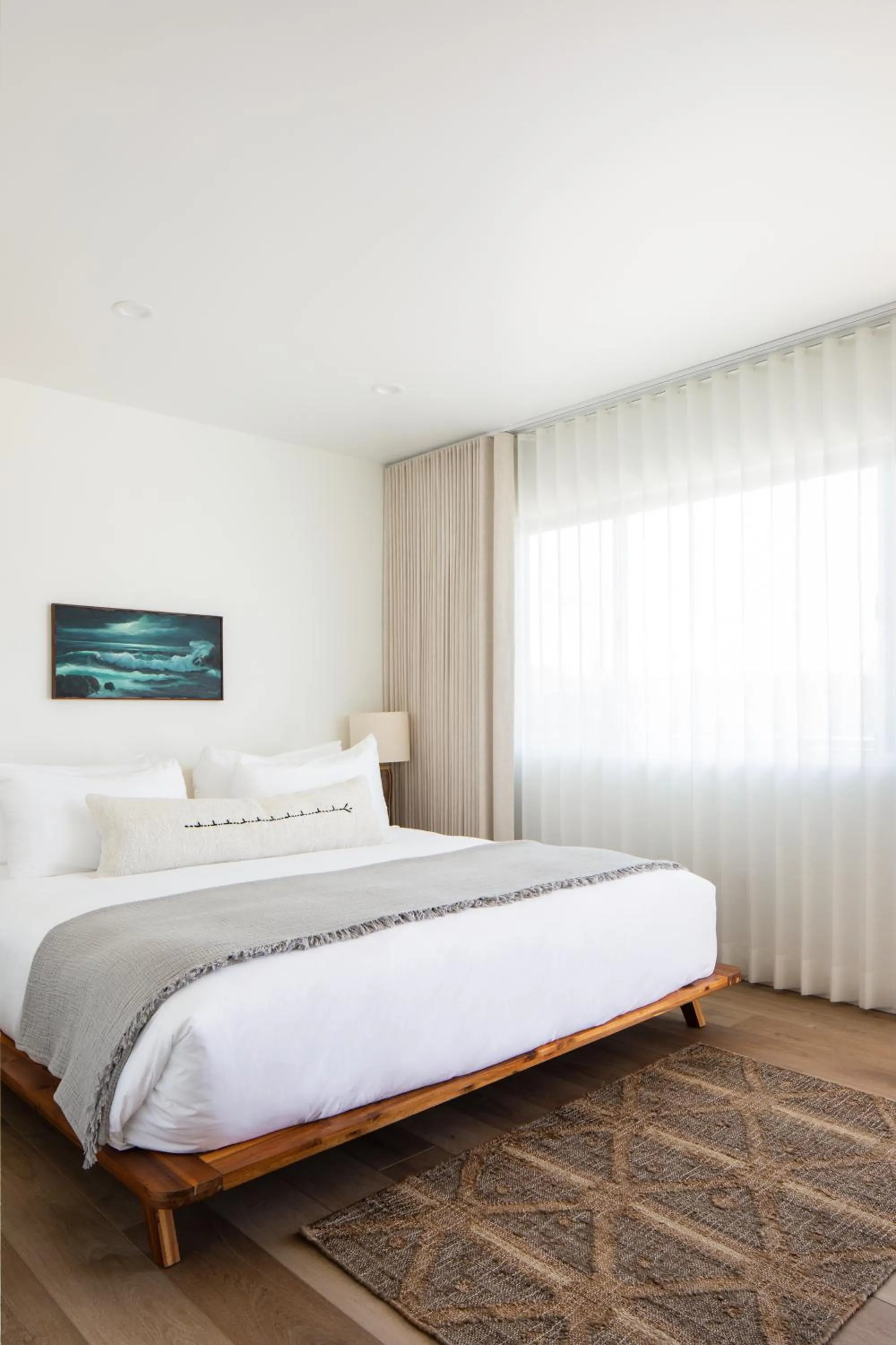 Bed in The Pearl Hotel