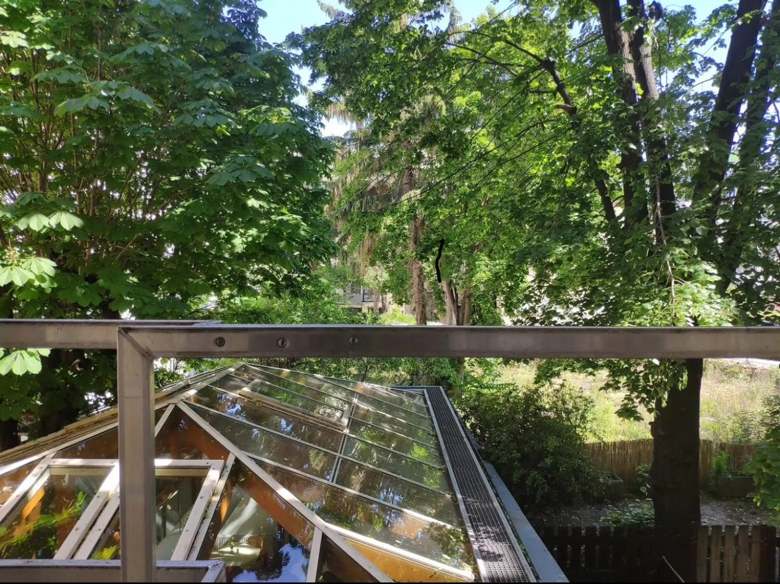 Garden view in Hotel Pribitzer