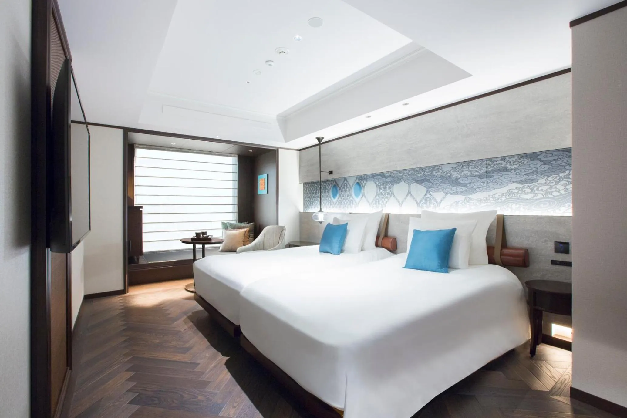 Deluxe Corner Twin Room in Dhawa Yura Kyoto