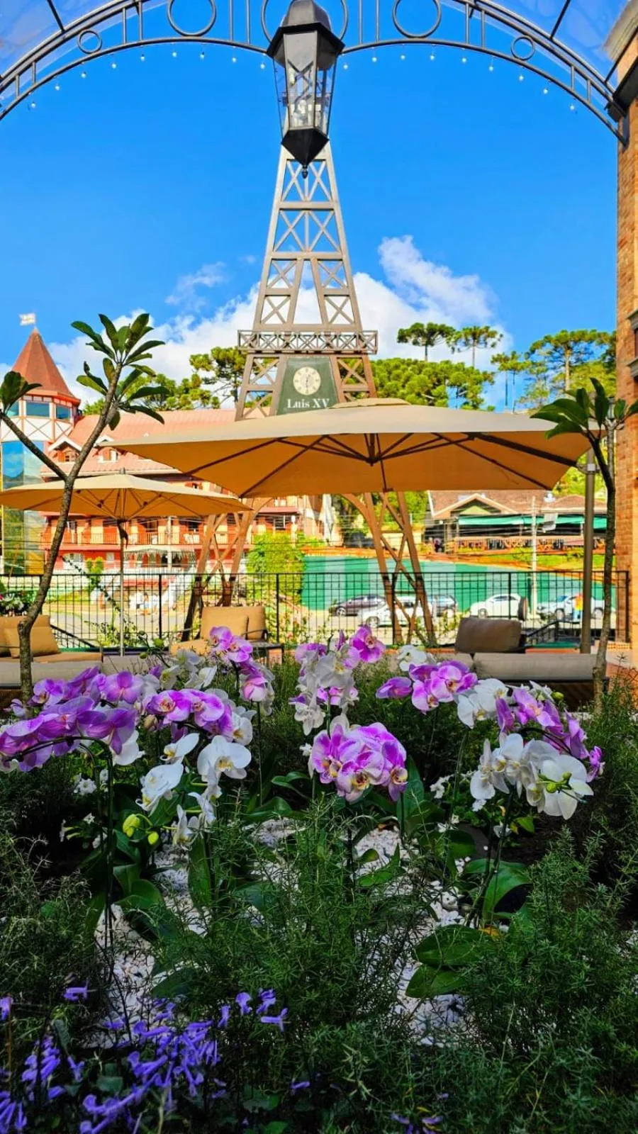 Garden in Pousada Luis XV
