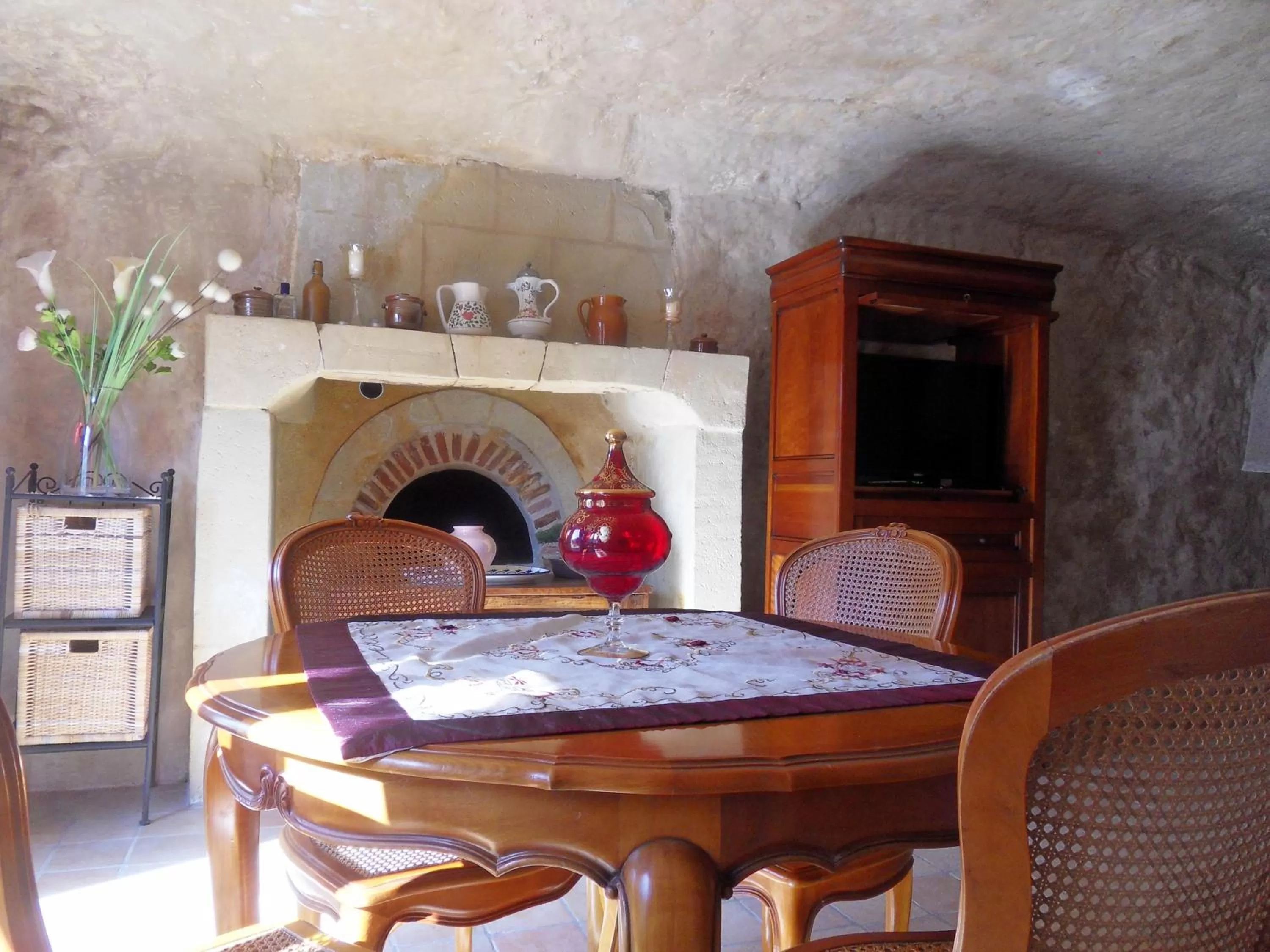 Dining area in Troglodelice