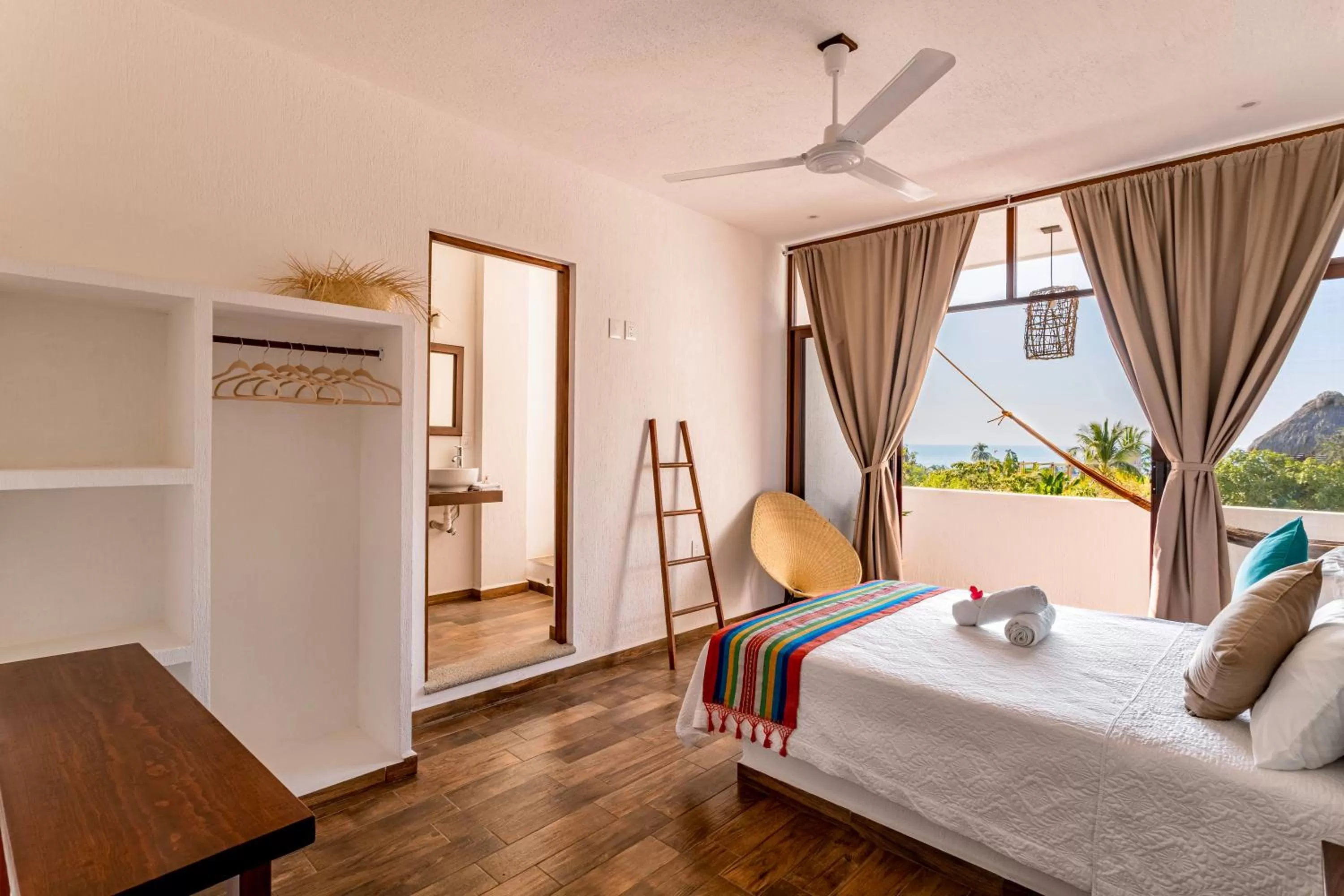 Bed in Punta Kai Hotel Hostal