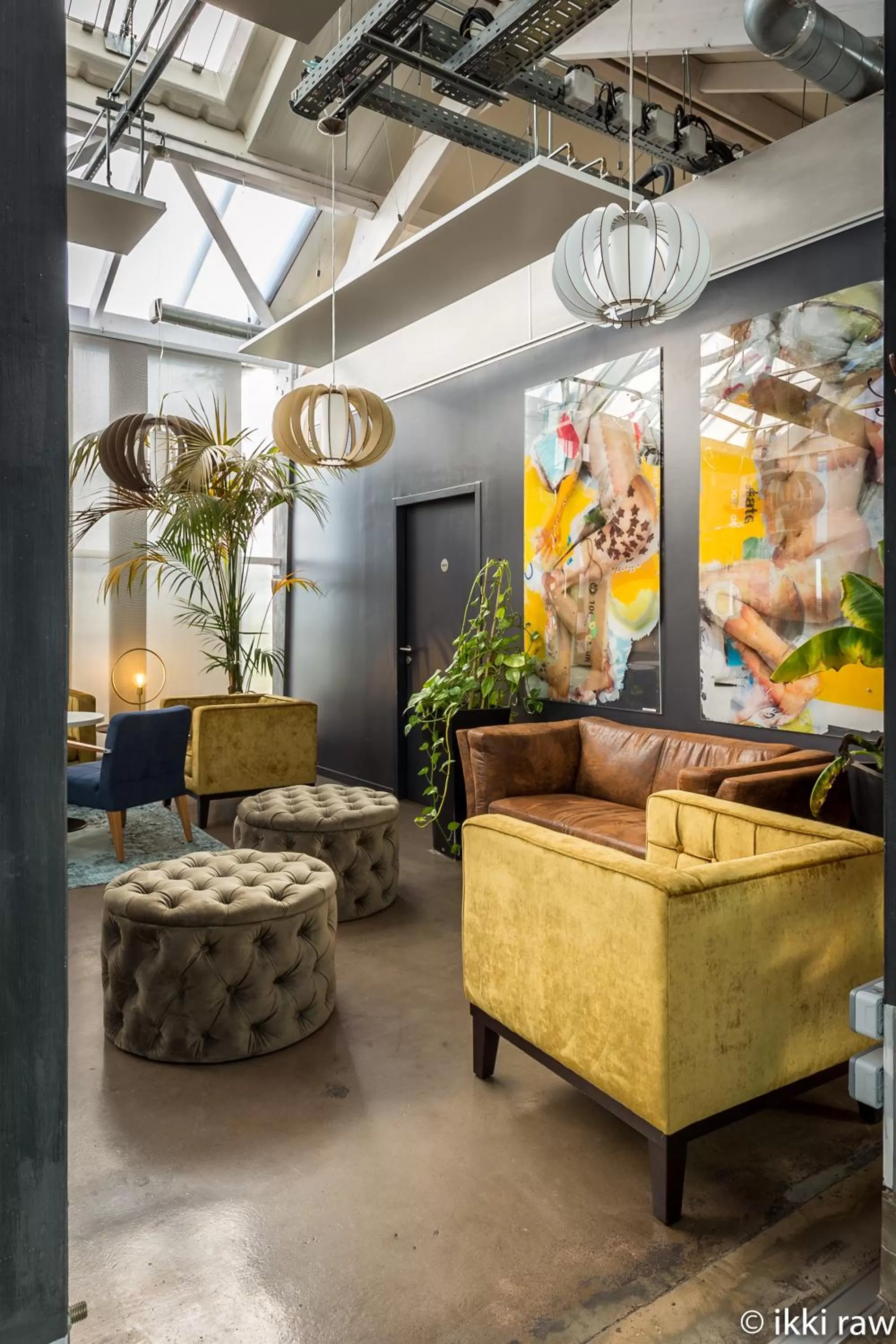 Lobby or reception in Hotel Libera Caen Colombelles