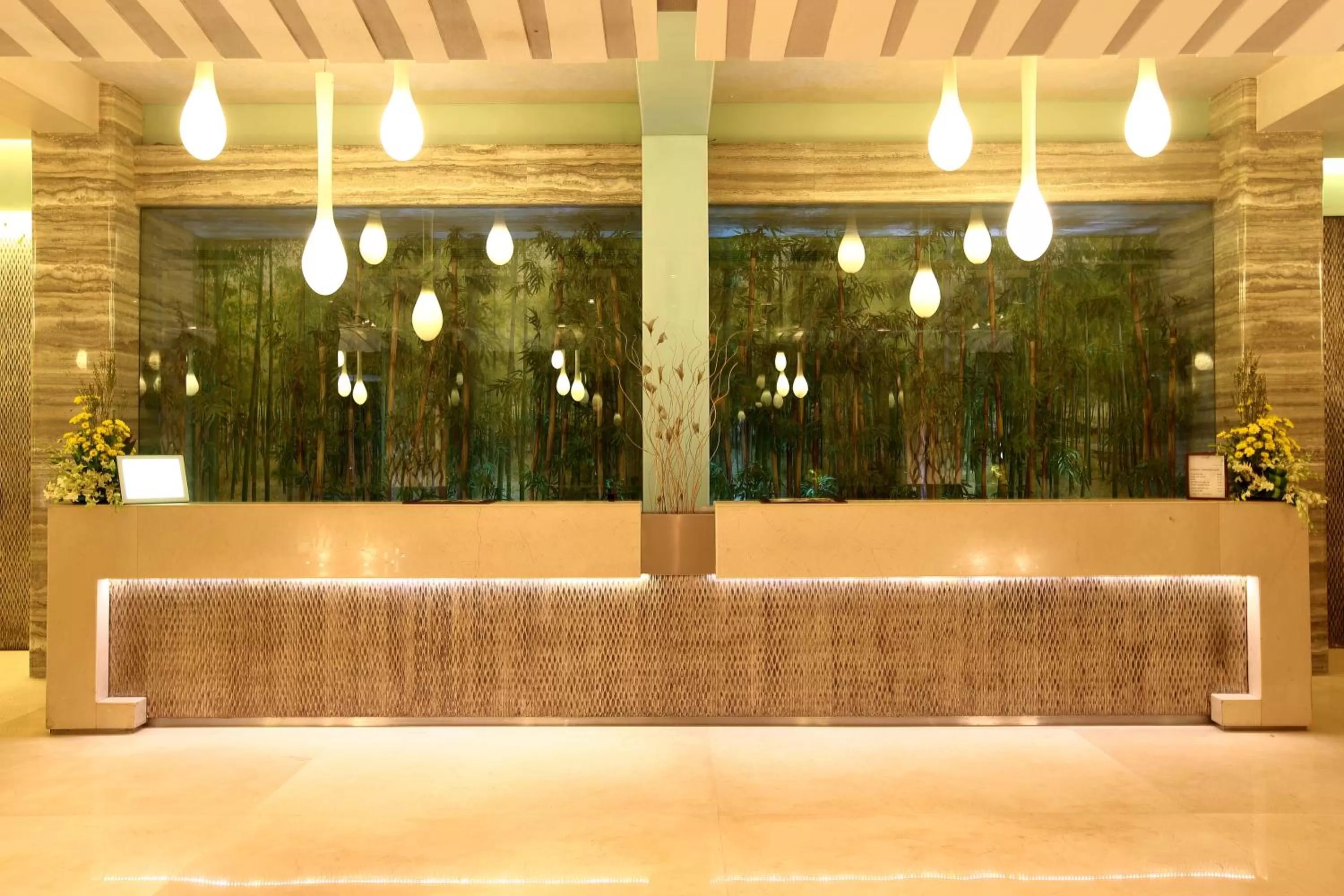 Seating area in Mirage Hotel, Mumbai International Airport