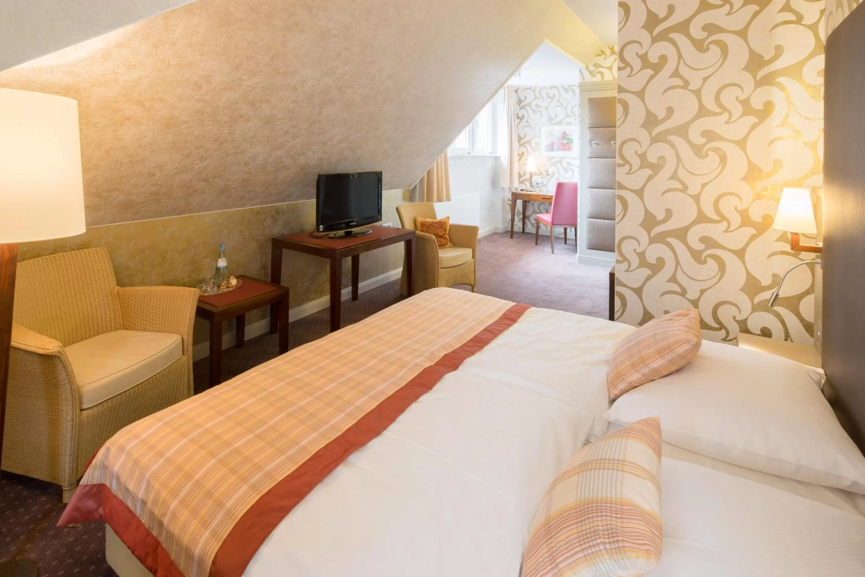 Day, Bed in Parkhotel Güldene Berge