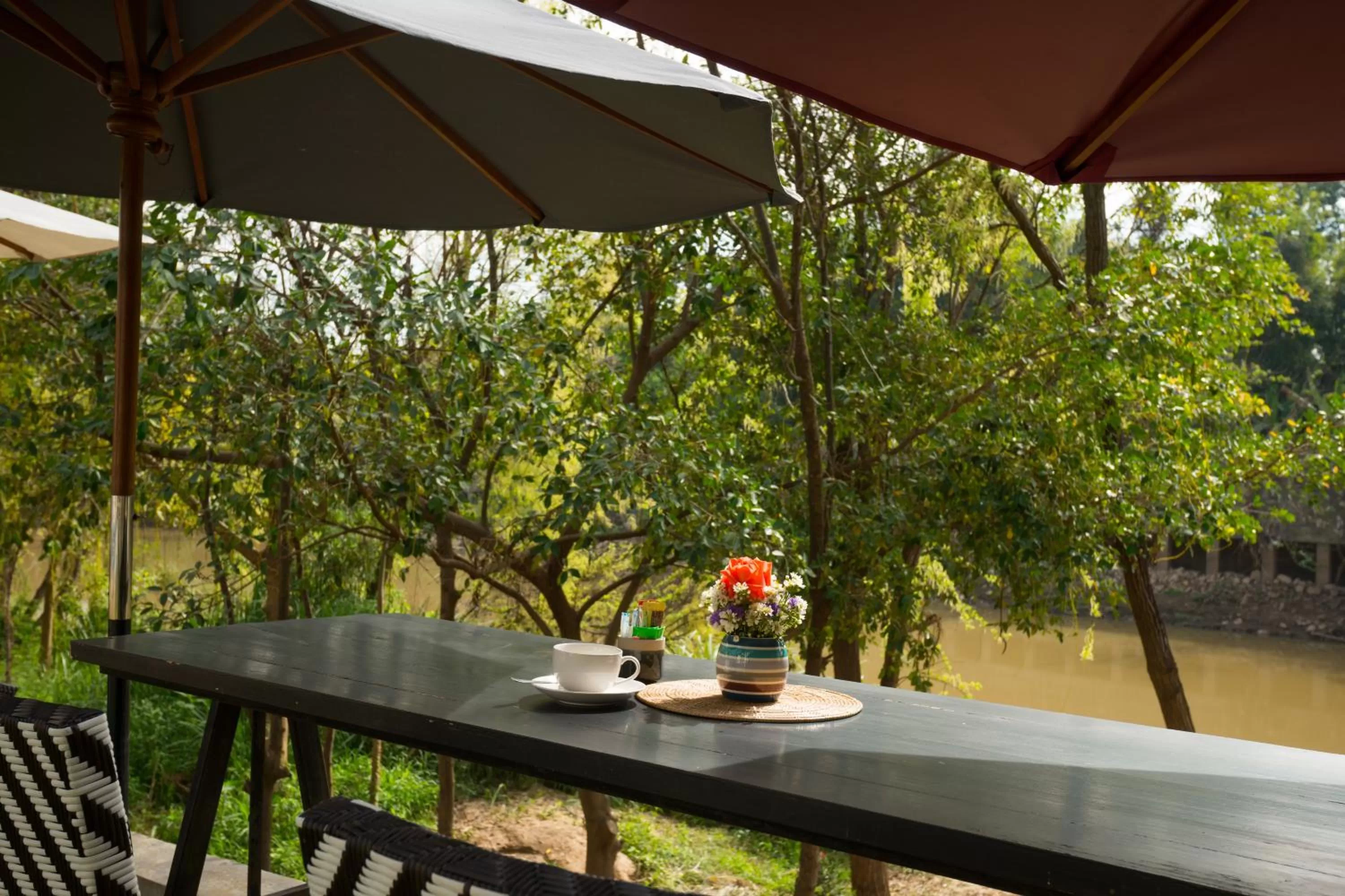 Inner courtyard view in Cheva Gallery Boutique Hotel