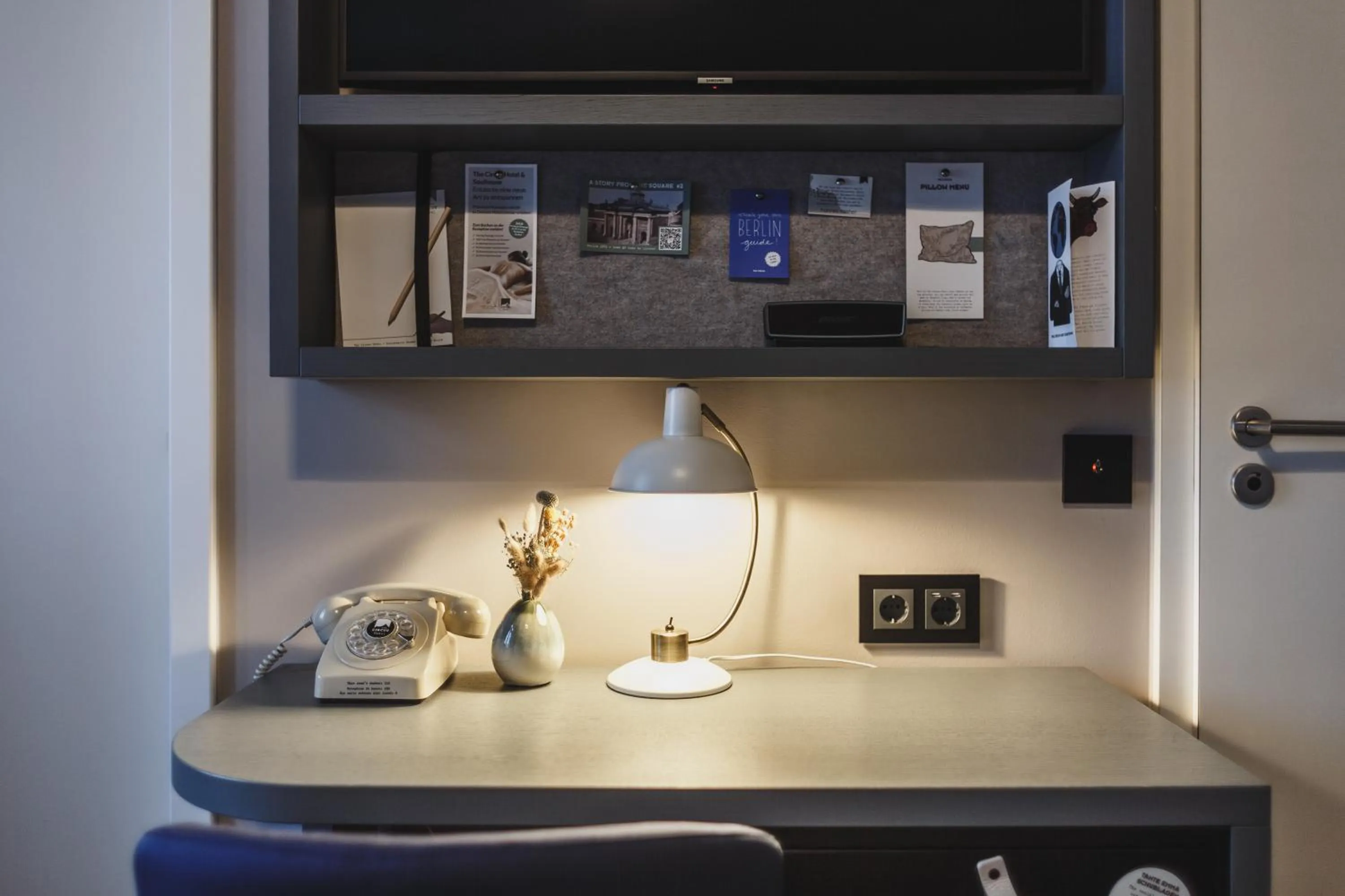 TV and multimedia, Bed in The Circus Hotel