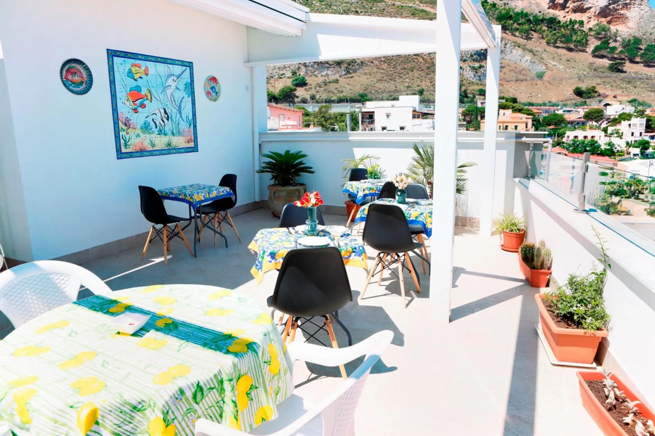 Breakfast in B&B Una Terrazza sul Golfo di Sferracavallo