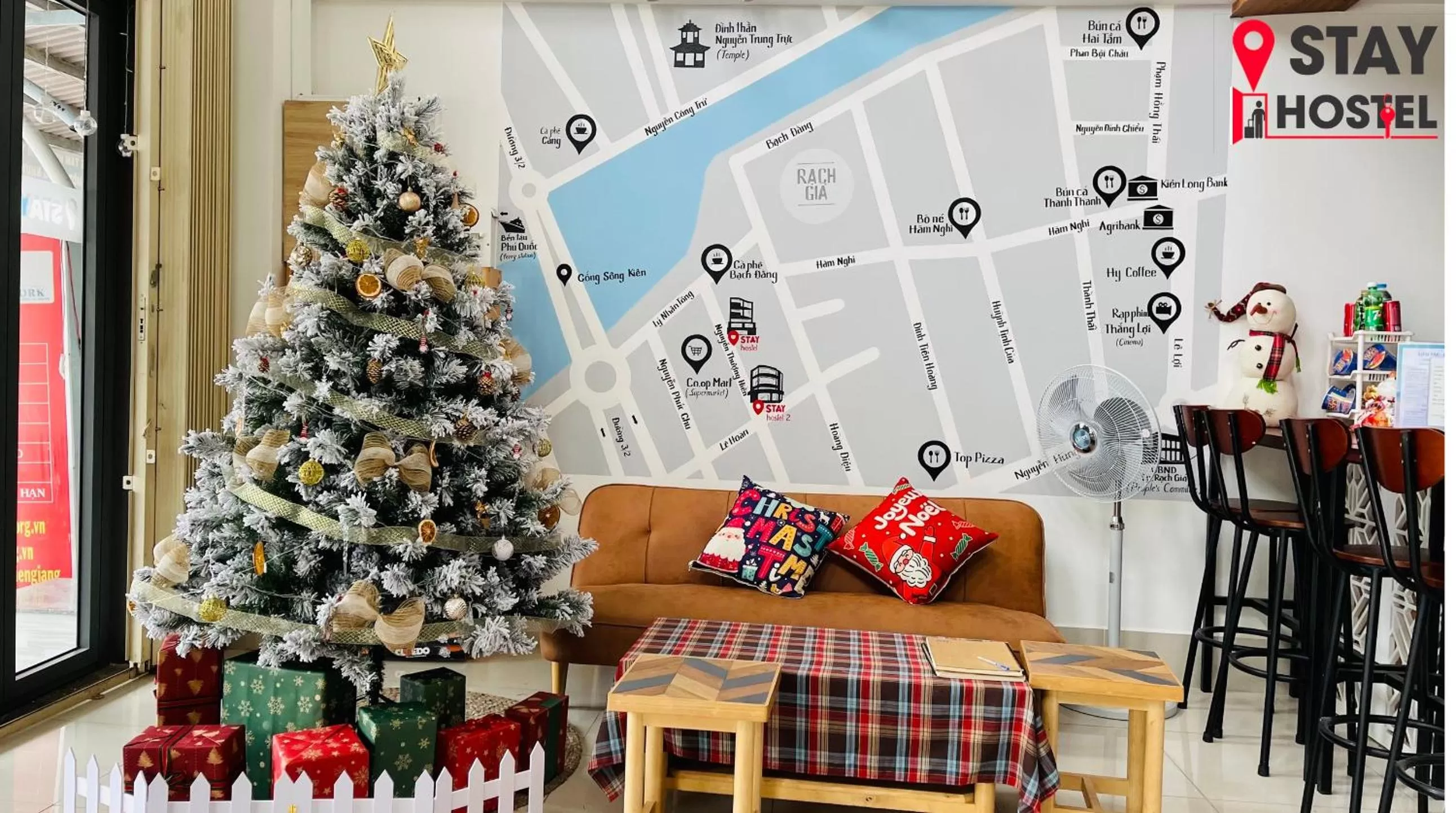 Lobby or reception in STAY hostel 2 - 350m from the ferry