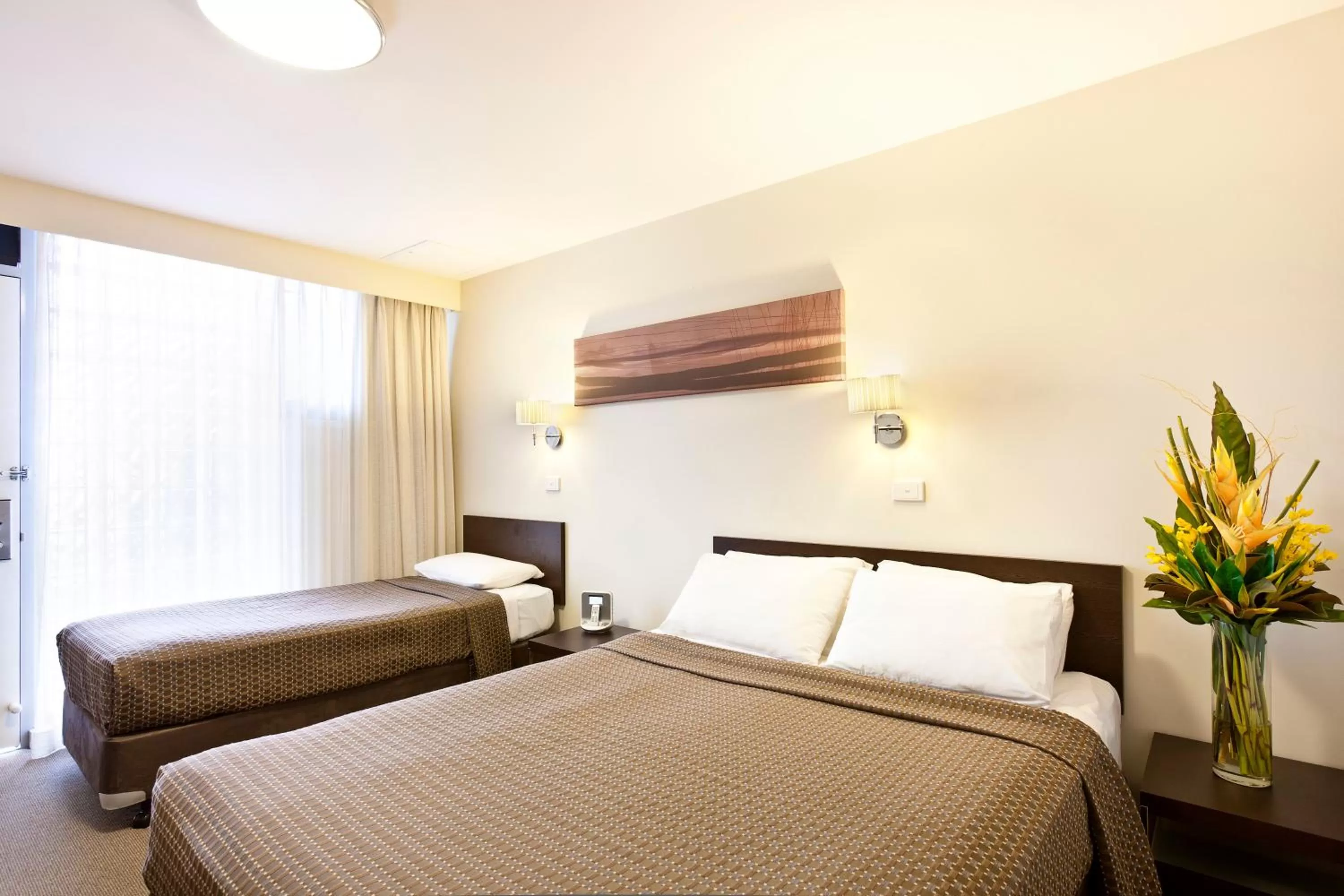 Bed in ibis Styles Canberra Tall Trees