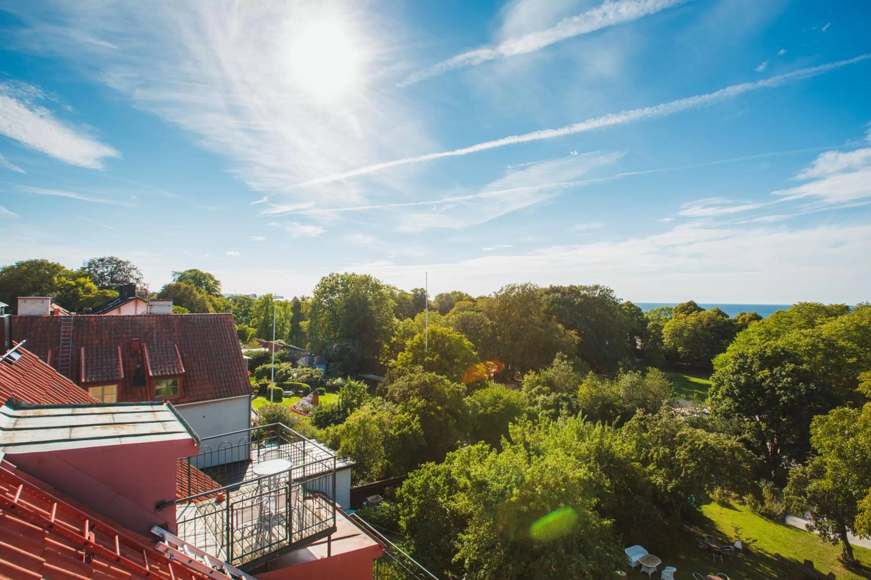 City view in Hotell Breda Blick