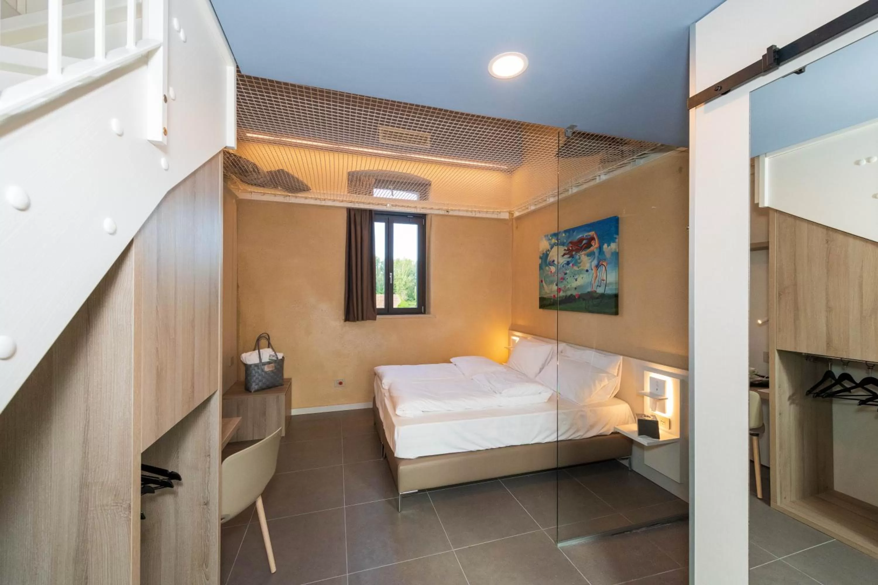 Bedroom in Borgo Stazione Bike Inn