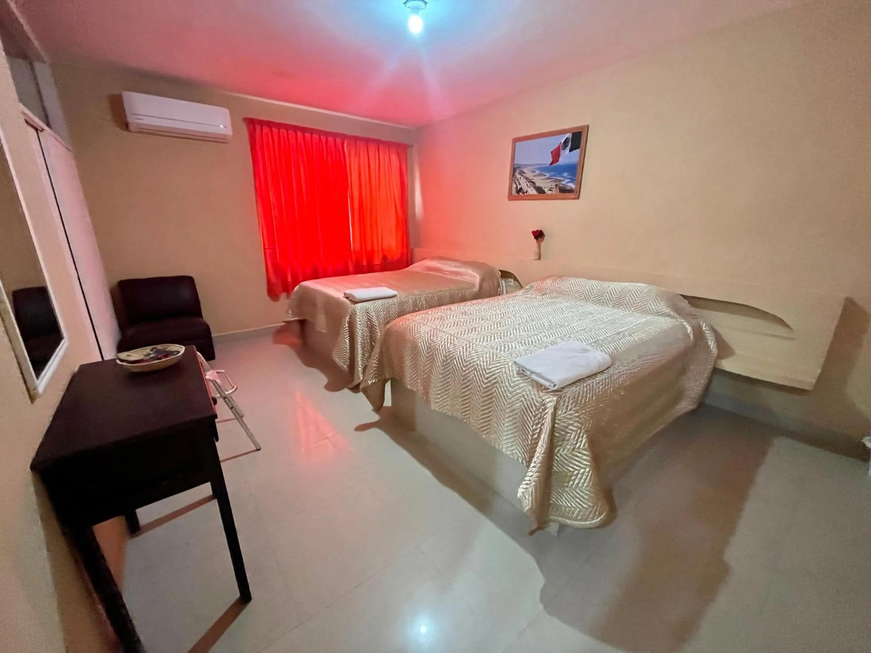 Bedroom in OYO Hotel Puerto Real Coatzacoalcos