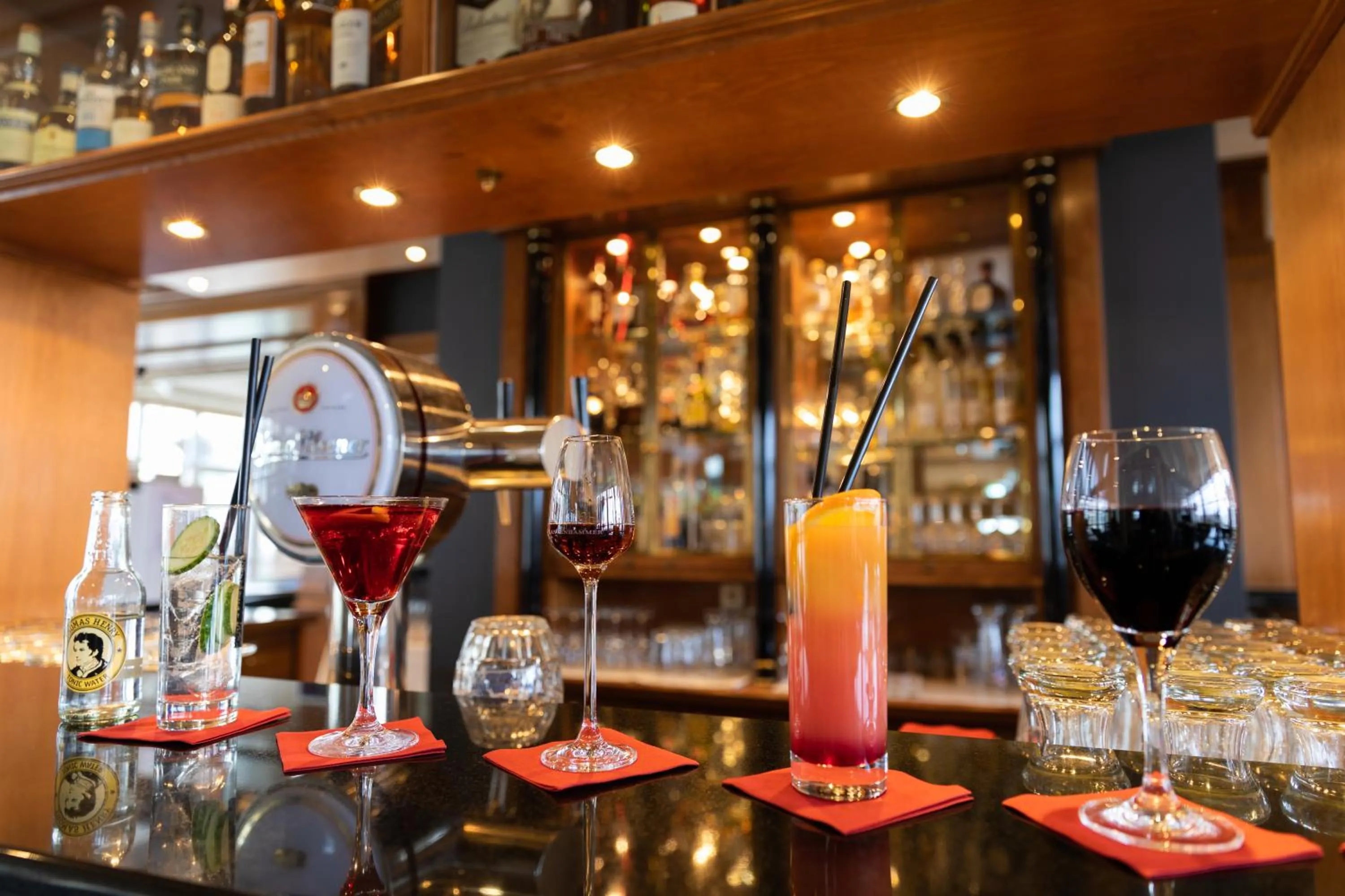 Lounge or bar in The Monarch Hotel