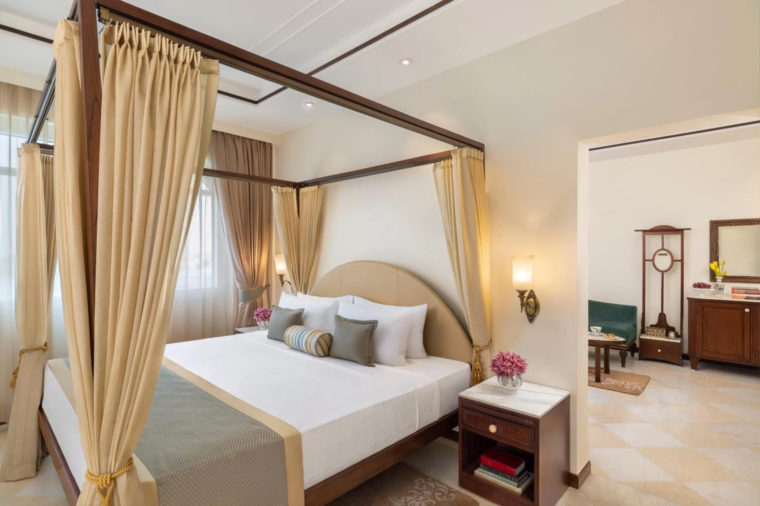 Bedroom, Bed in Tajview, Agra-IHCL SeleQtions
