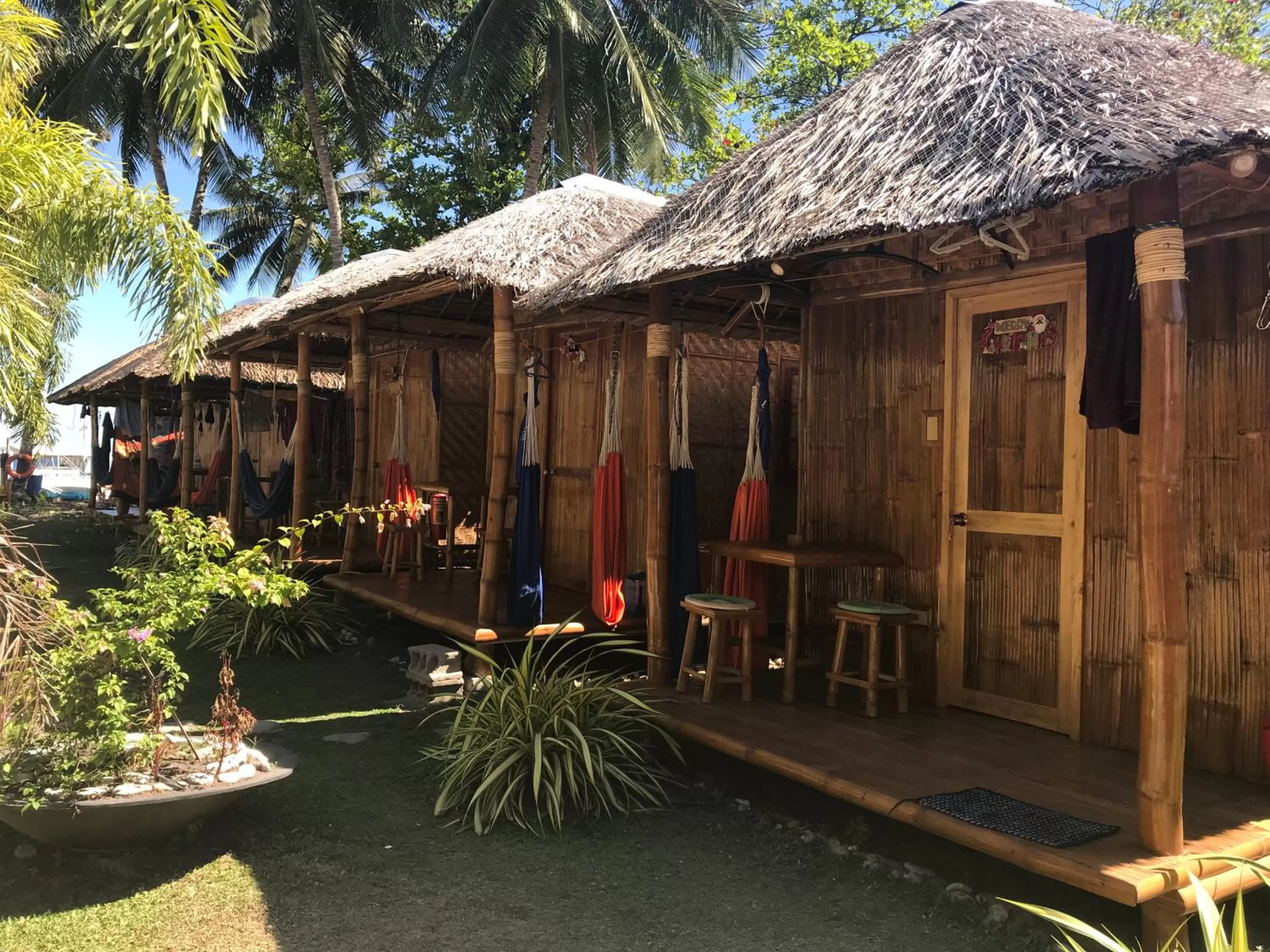 Patio in AivyMaes Divers Resort