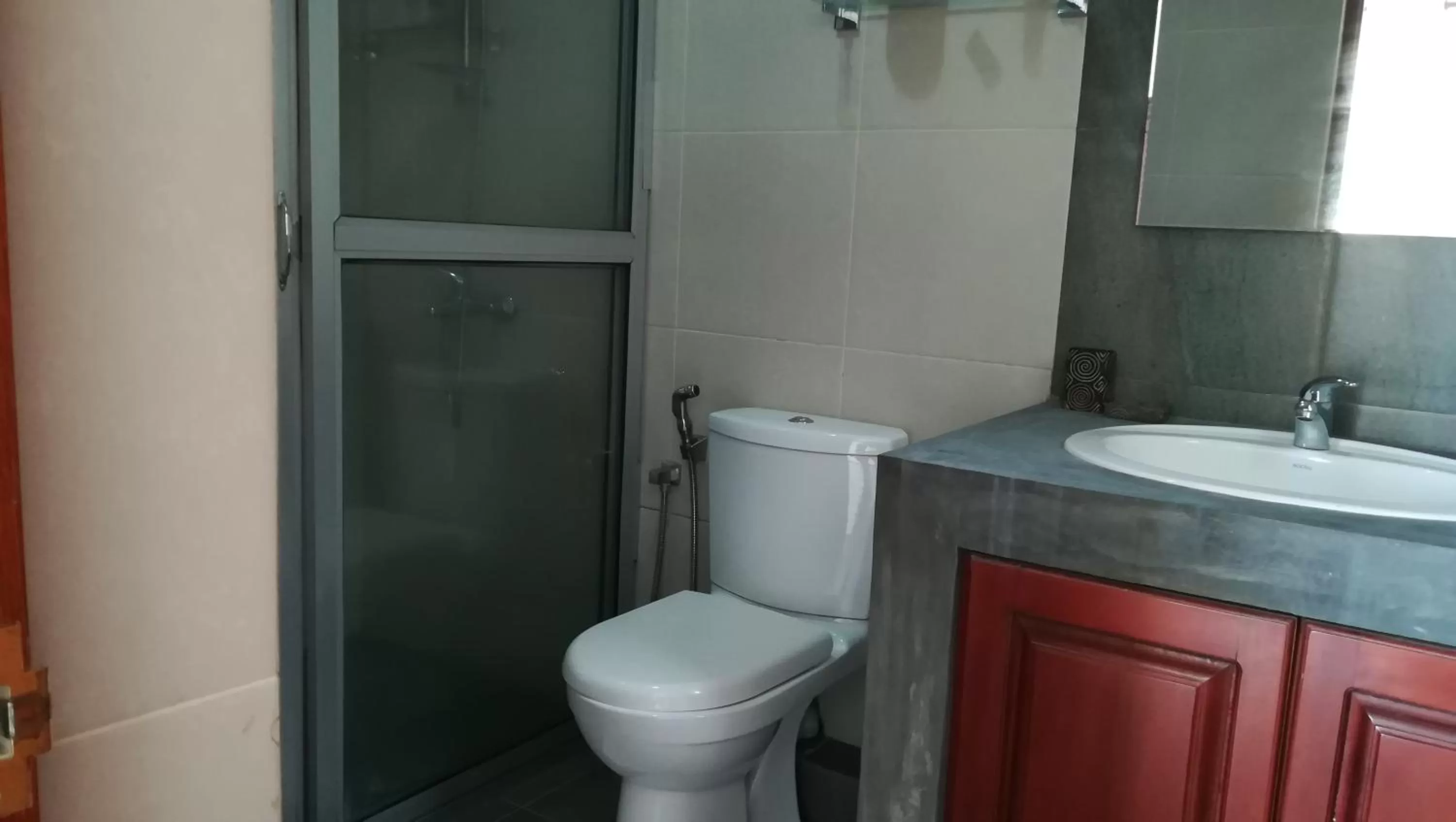 Bathroom in Sky Lodge