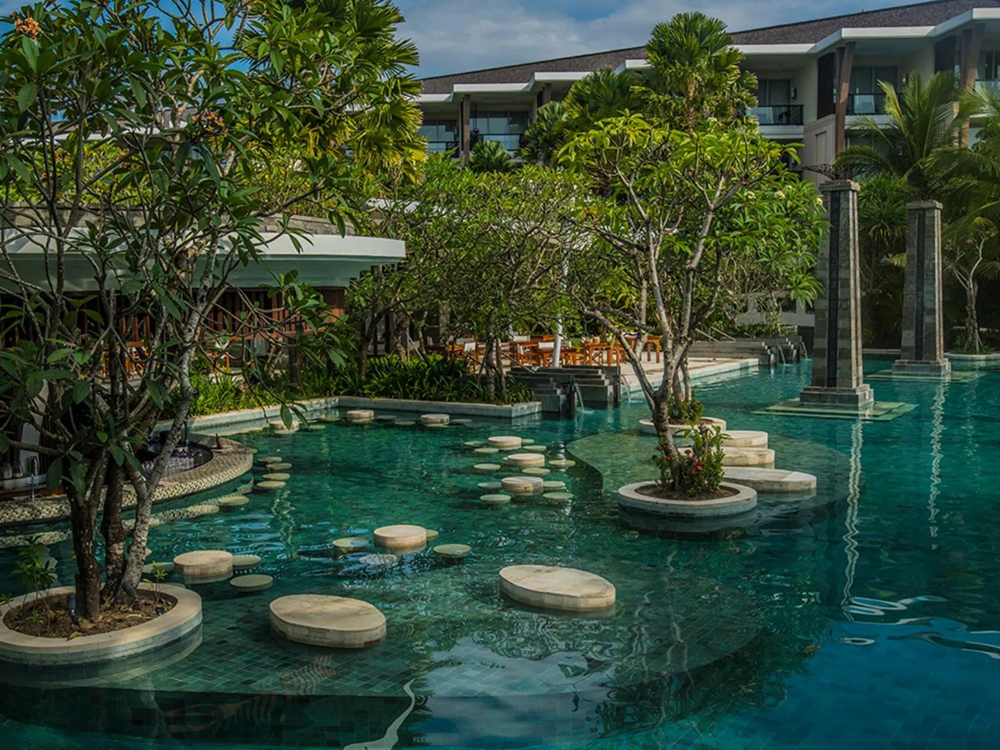 Swimming pool in Suites & Villas at Sofitel Bali