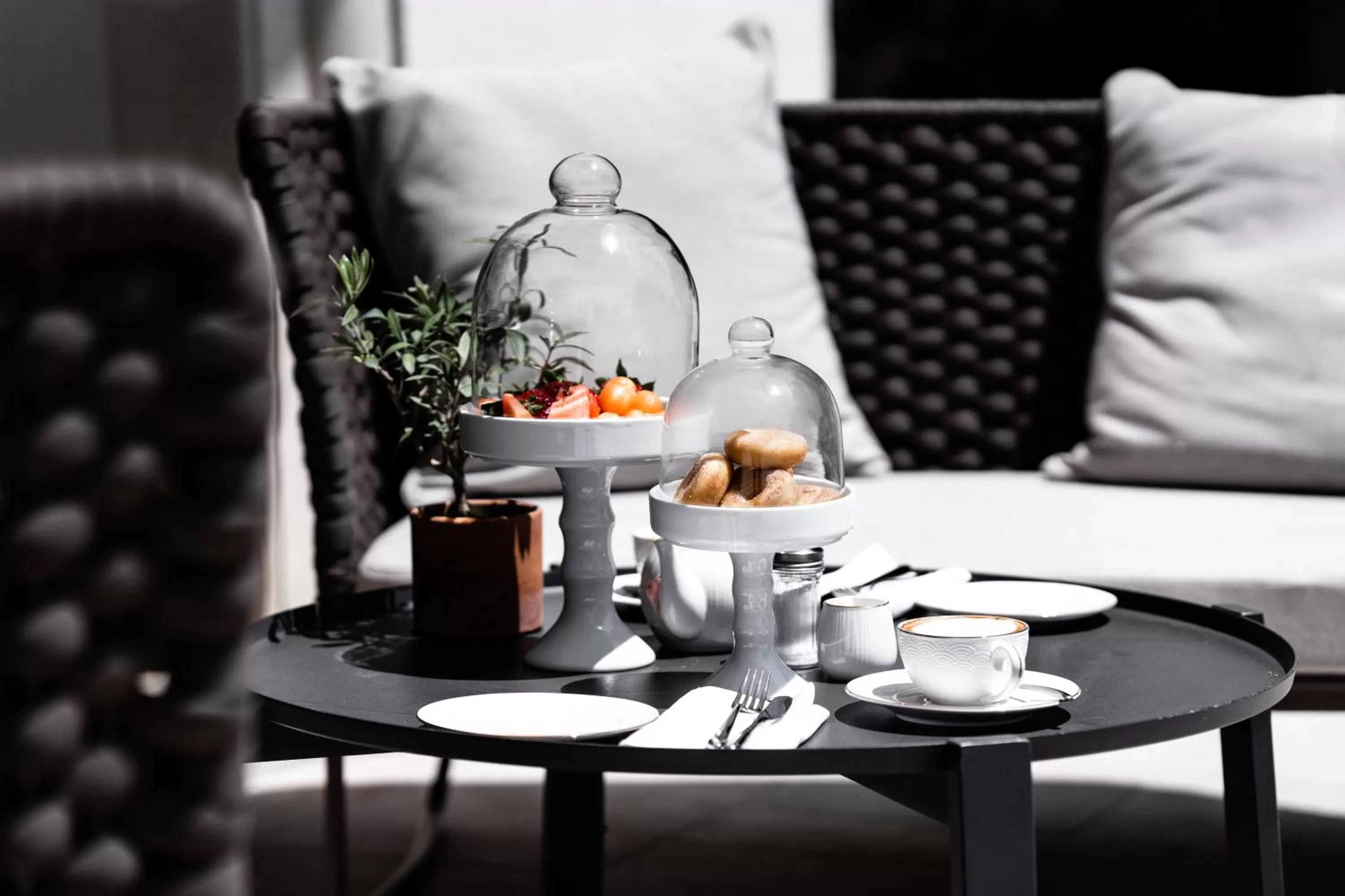 Food close-up in Sa Suites