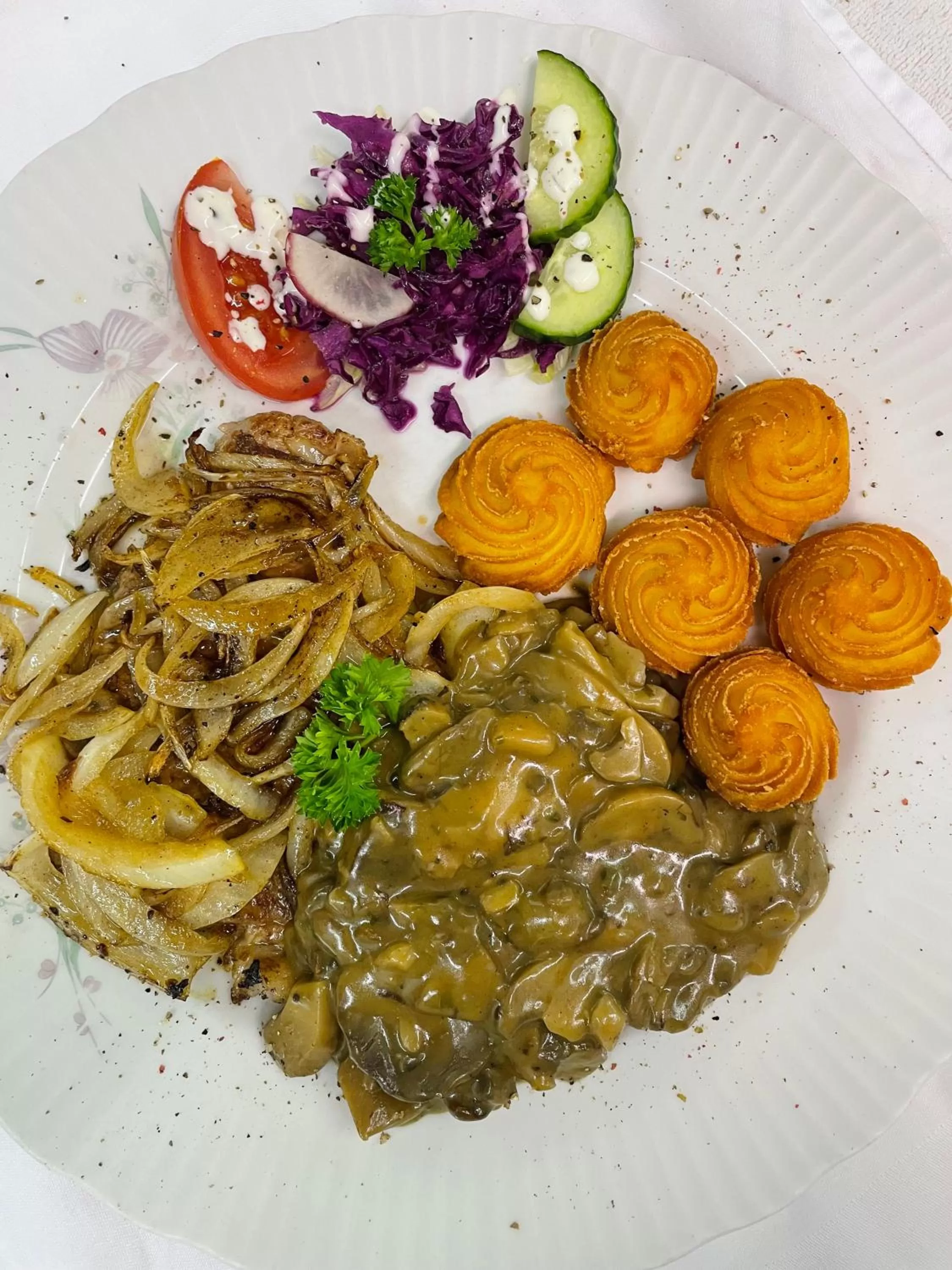 Food and drinks in Waldgaststätte Sennhütte