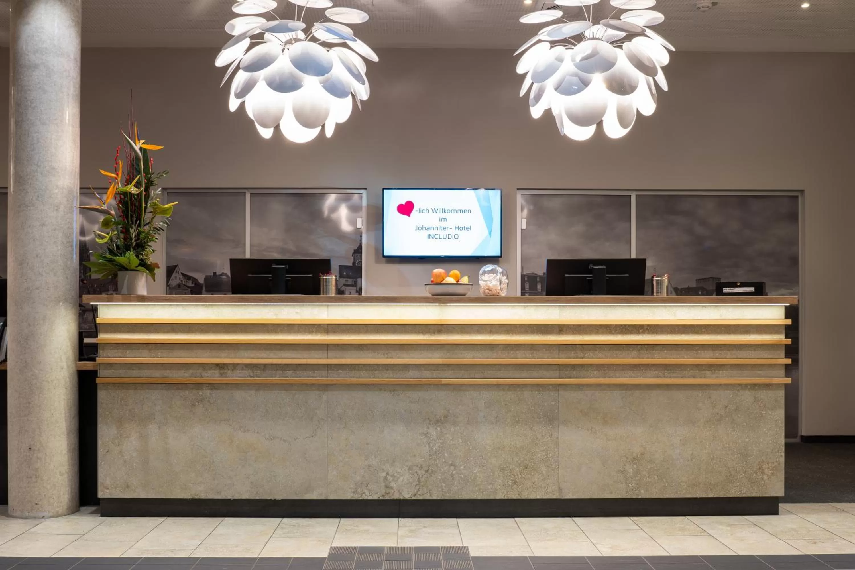 Lobby or reception in Hotel INCLUDiO