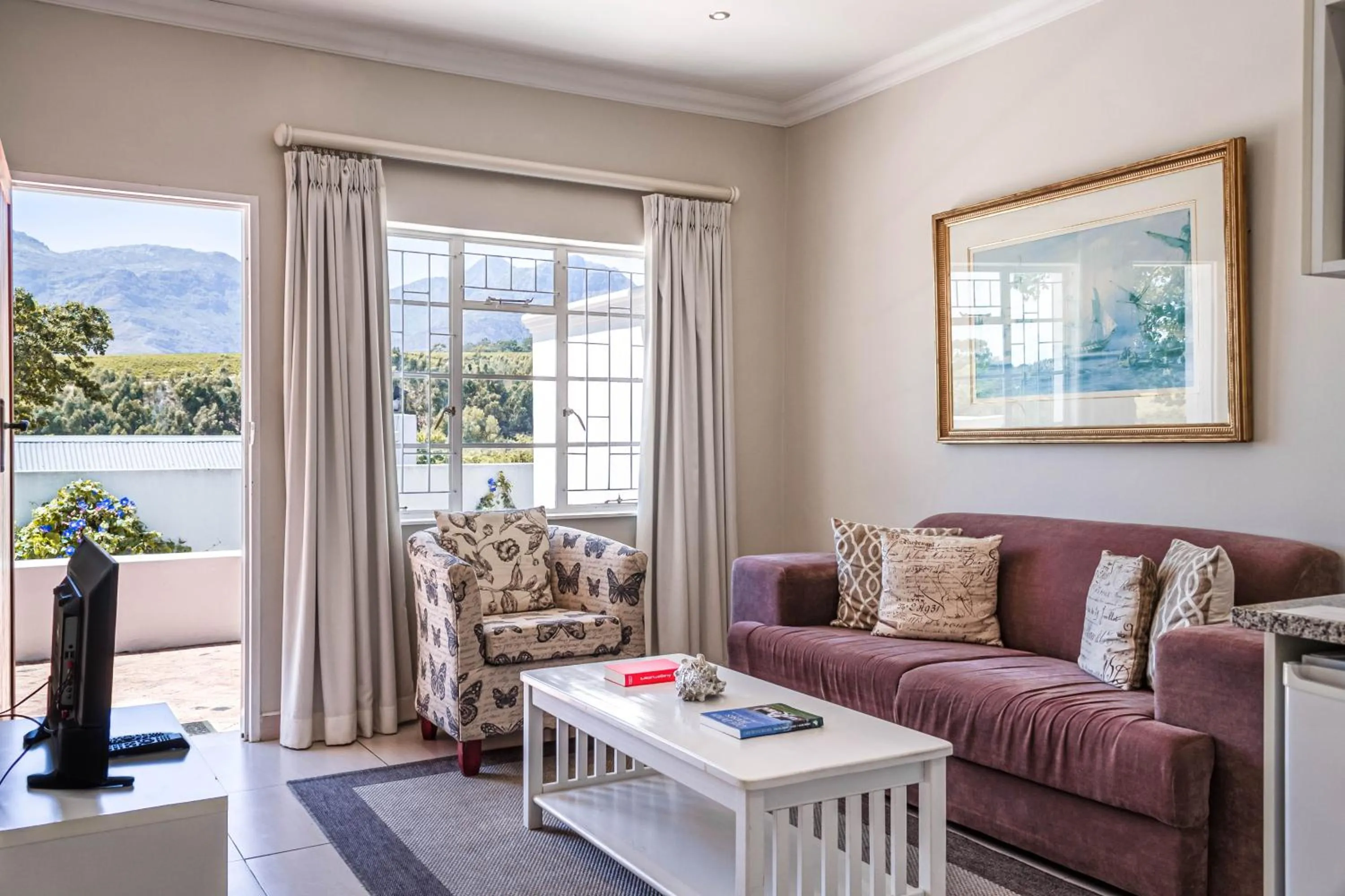 Living room in Webersburg