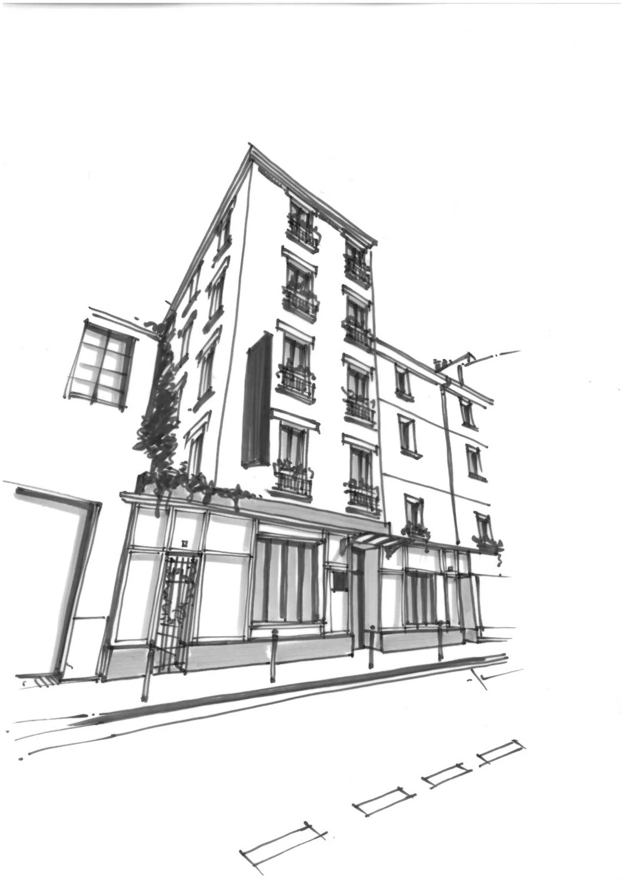 Facade/entrance in Esteem Tour Eiffel