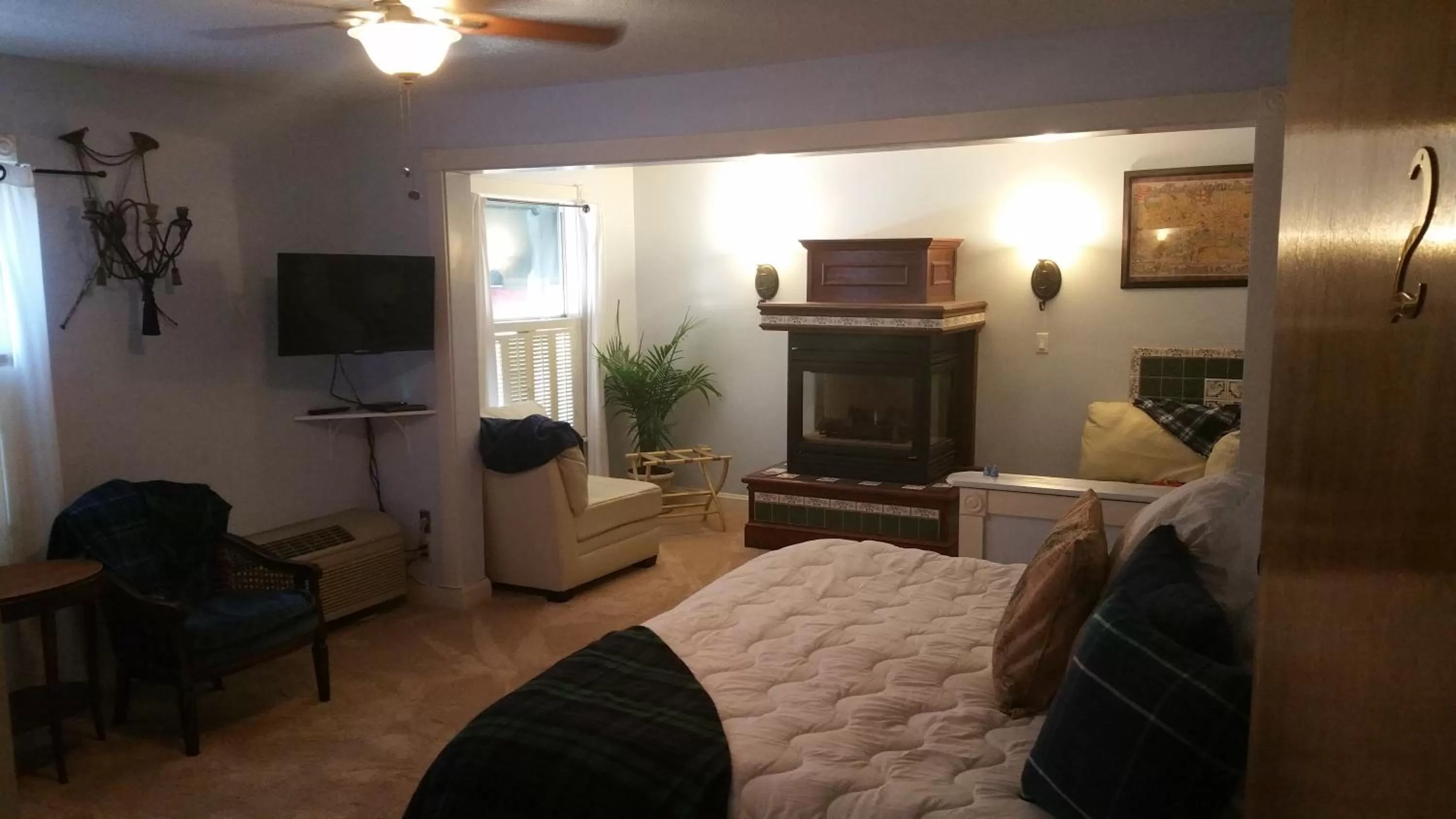 Bed in Woodstock Inn Bed & Breakfast