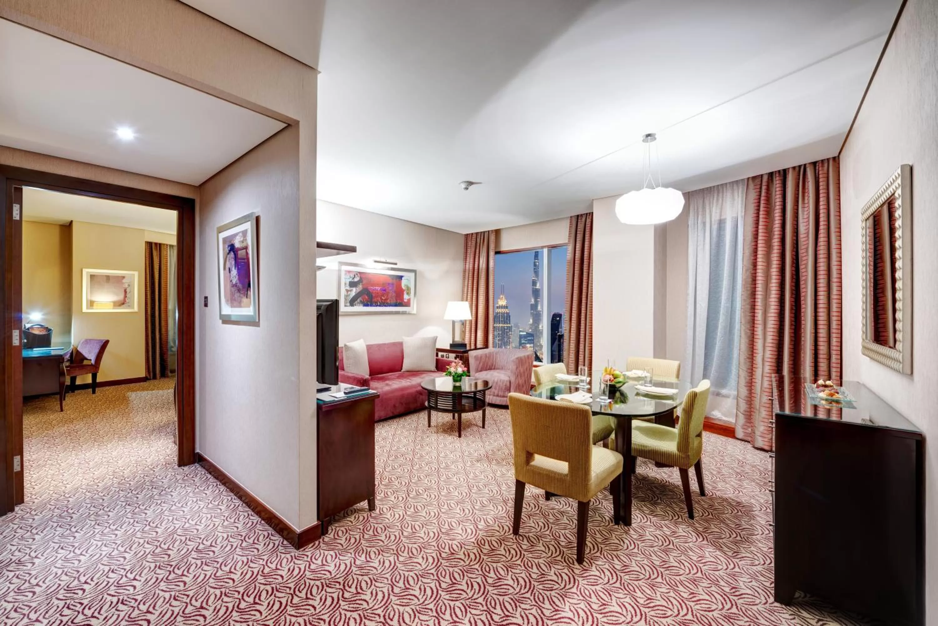 One Bedroom Suite with Lounge Access in Rose Rayhaan by Rotana - Dubai