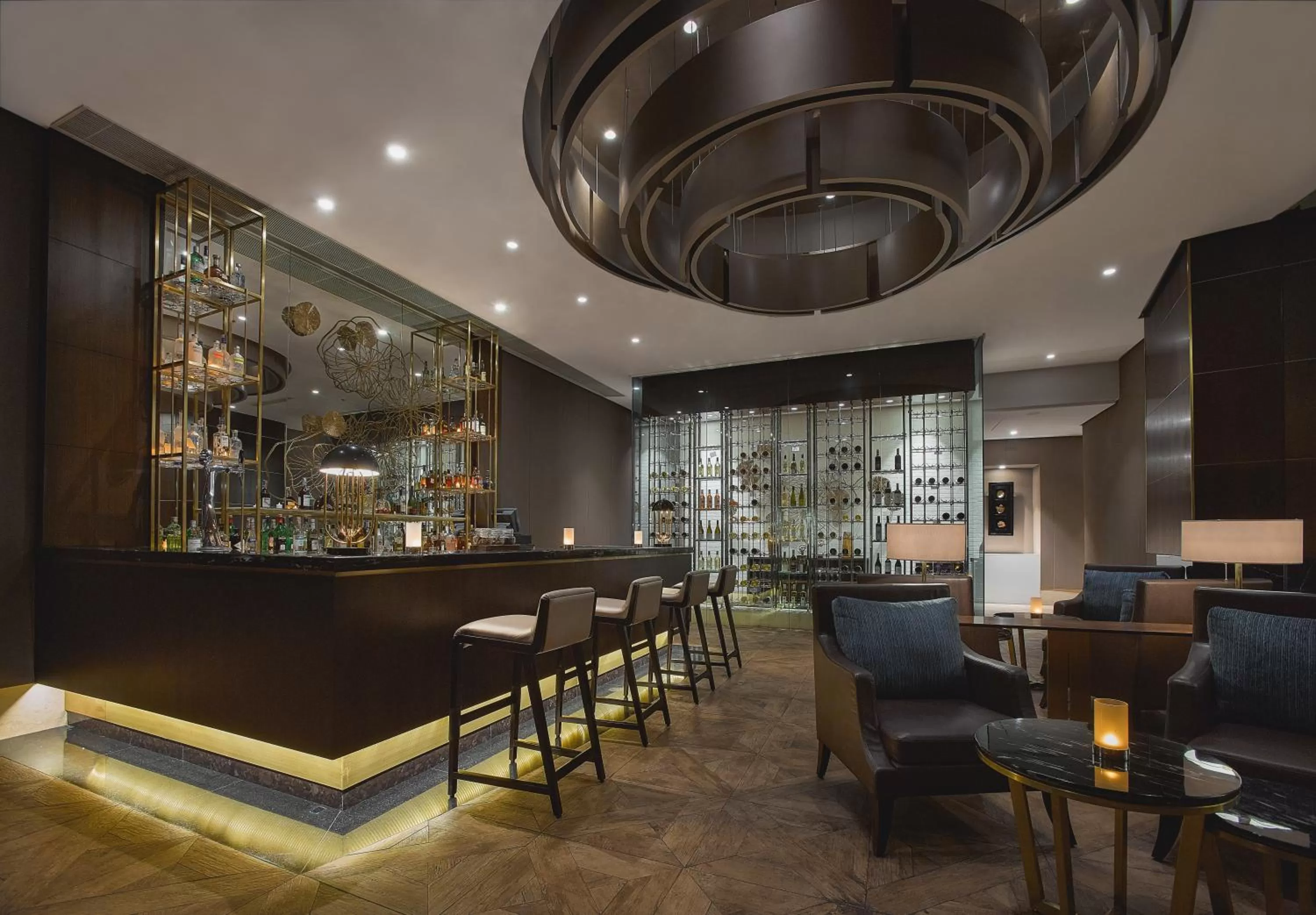 Lounge or bar in The Residences of The Ritz-Carlton Jakarta Pacific Place